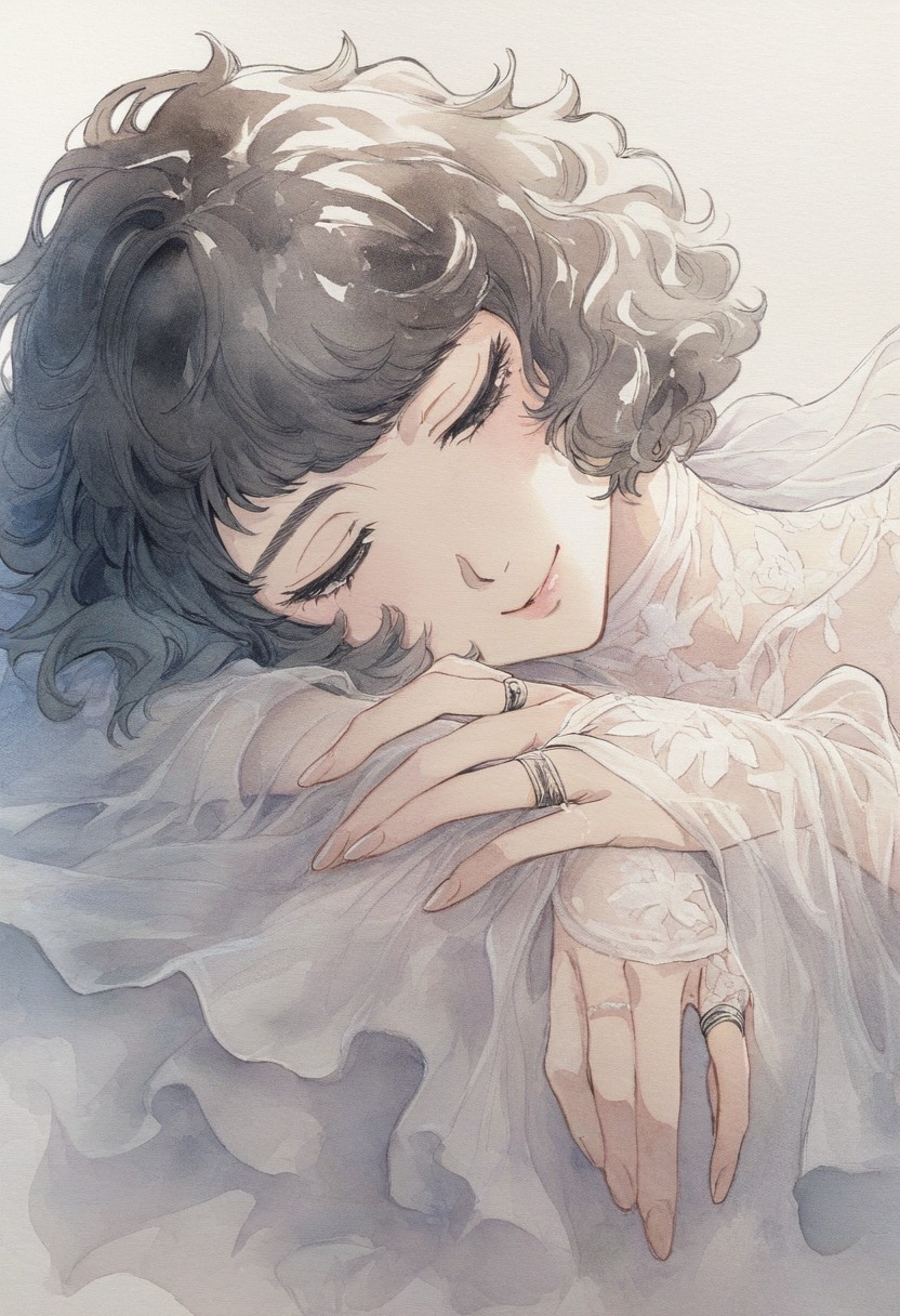 Continuation of the post Bride - Art, Anime, Anime art, Persona, Persona 5, Game art, Games, Neural network art, Kawakami Sadayo, Reply to post, Longpost