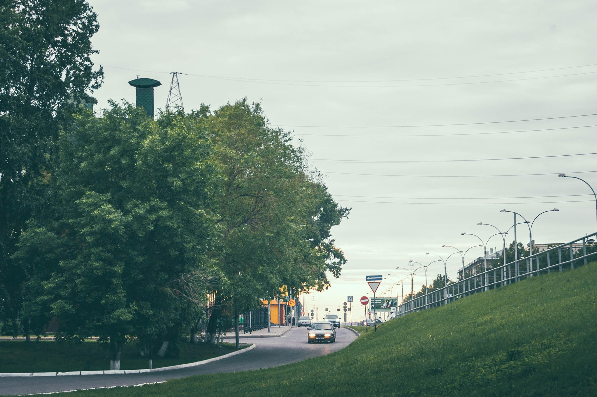 Kemerovo, Kuznetsky Ave. - My, The photo, Town, Street photography, The street, Kemerovo