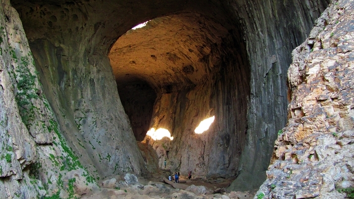 Prohodna Cave in Bulgaria - My, sights, Bulgaria, Caves, Longpost