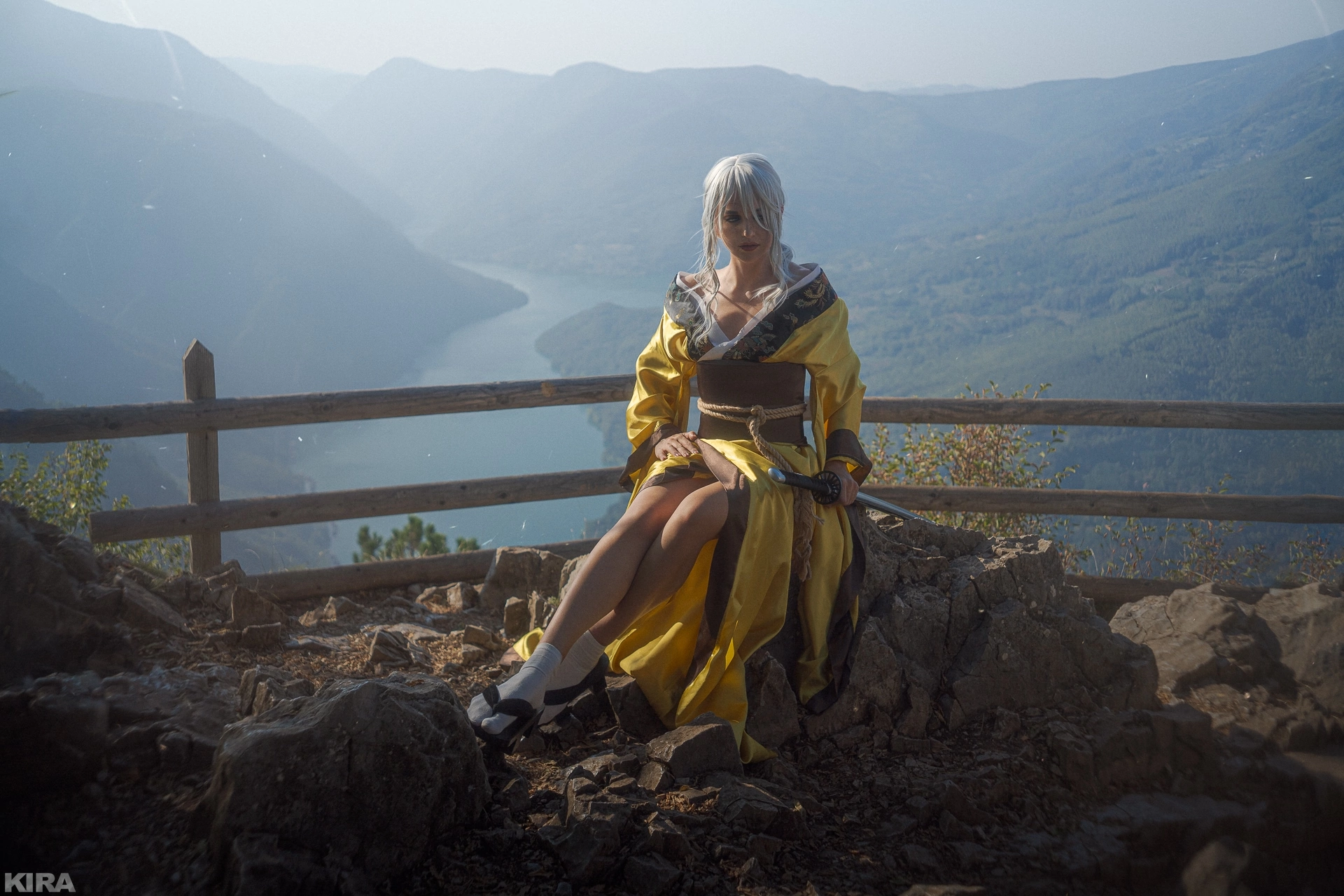 The Witcher 3: Wild Hunt - Ciri's Story: Hunting Yokai - Cosplay, Ciri, The Witcher 3: Wild Hunt, CD Projekt, Computer games, The photo, VKontakte (link), Longpost