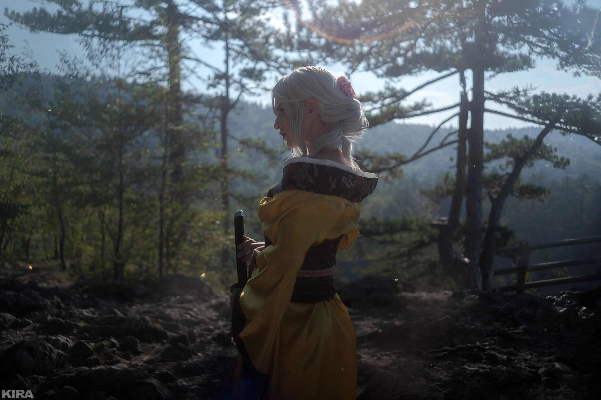 The Witcher 3: Wild Hunt - Ciri's Story: Hunting Yokai - Cosplay, Ciri, The Witcher 3: Wild Hunt, CD Projekt, Computer games, The photo, VKontakte (link), Longpost