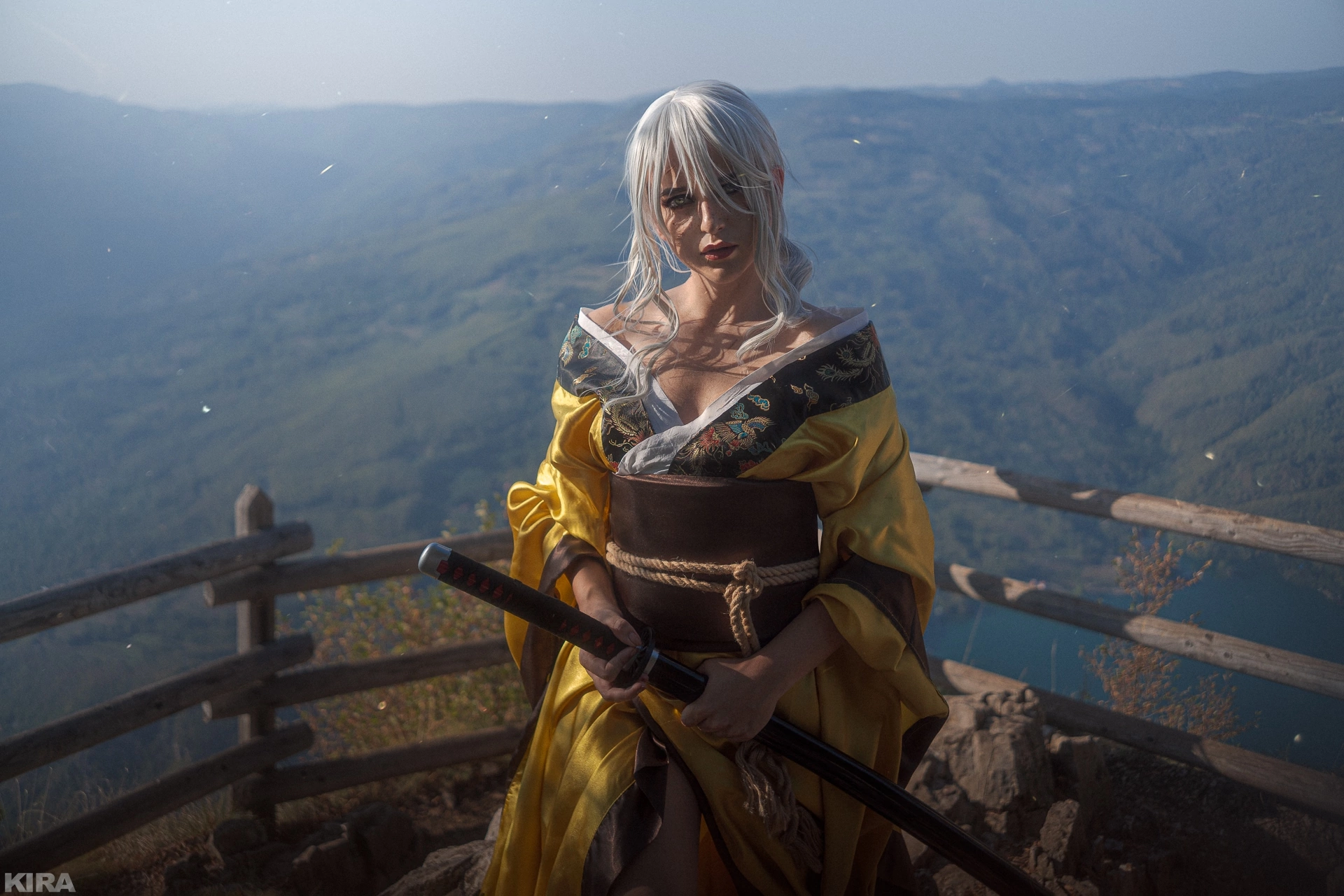 The Witcher 3: Wild Hunt - Ciri's Story: Hunting Yokai - Cosplay, Ciri, The Witcher 3: Wild Hunt, CD Projekt, Computer games, The photo, VKontakte (link), Longpost