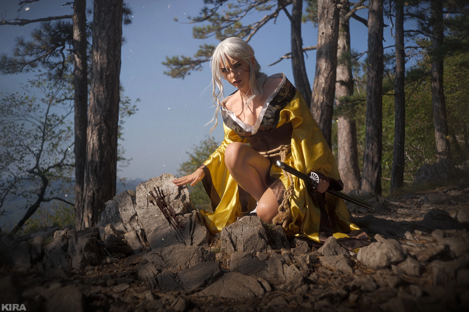 The Witcher 3: Wild Hunt - Ciri's Story: Hunting Yokai - Cosplay, Ciri, The Witcher 3: Wild Hunt, CD Projekt, Computer games, The photo, VKontakte (link), Longpost