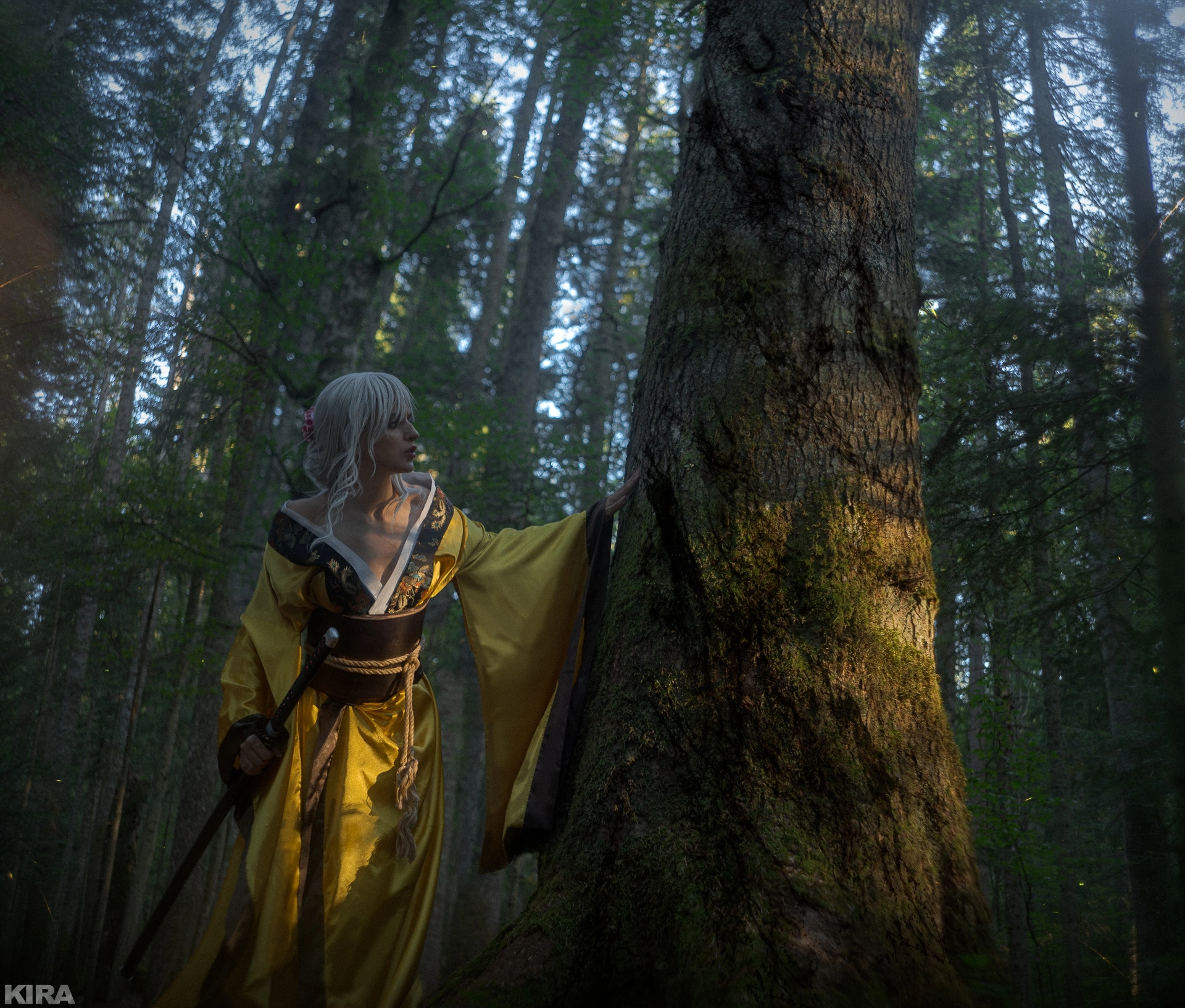 The Witcher 3: Wild Hunt - Ciri's Story: Hunting Yokai - Cosplay, Ciri, The Witcher 3: Wild Hunt, CD Projekt, Computer games, The photo, VKontakte (link), Longpost