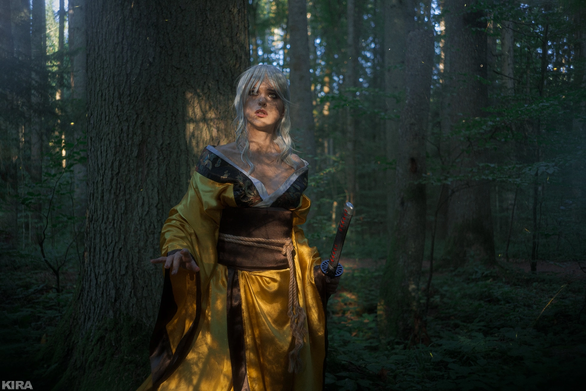 The Witcher 3: Wild Hunt - Ciri's Story: Hunting Yokai - Cosplay, Ciri, The Witcher 3: Wild Hunt, CD Projekt, Computer games, The photo, VKontakte (link), Longpost