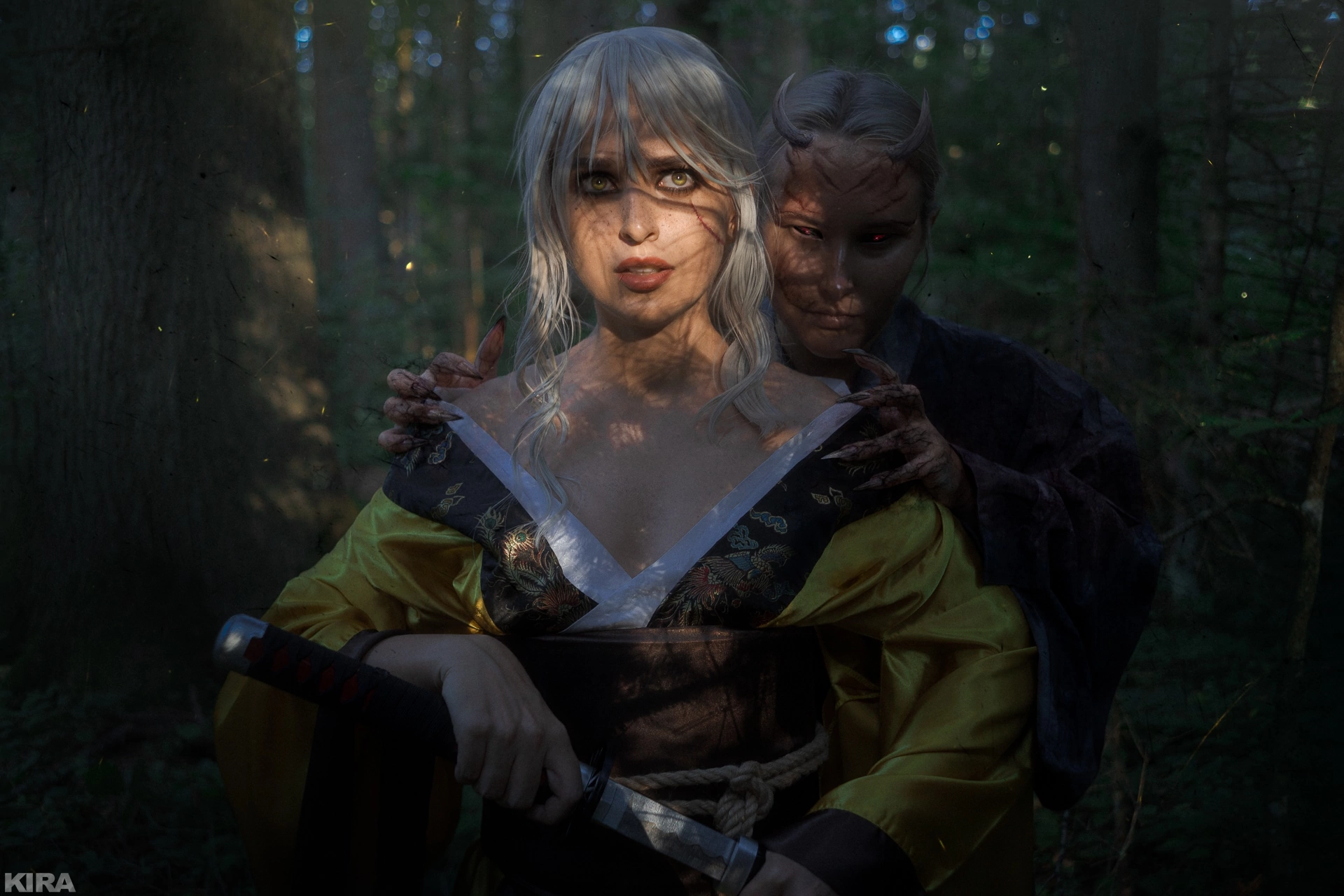 The Witcher 3: Wild Hunt - Ciri's Story: Hunting Yokai - Cosplay, Ciri, The Witcher 3: Wild Hunt, CD Projekt, Computer games, The photo, VKontakte (link), Longpost