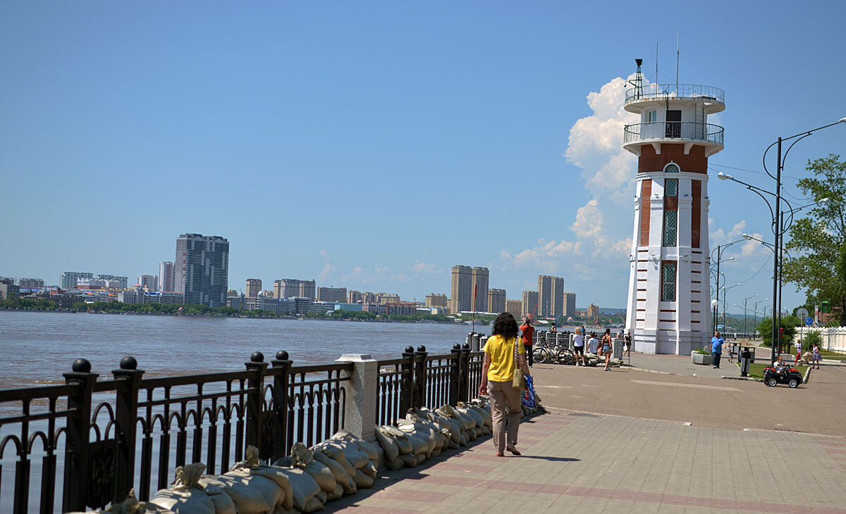 Blagoveshchensk. City on the border - My, Amur region, Blagoveshchensk, The border