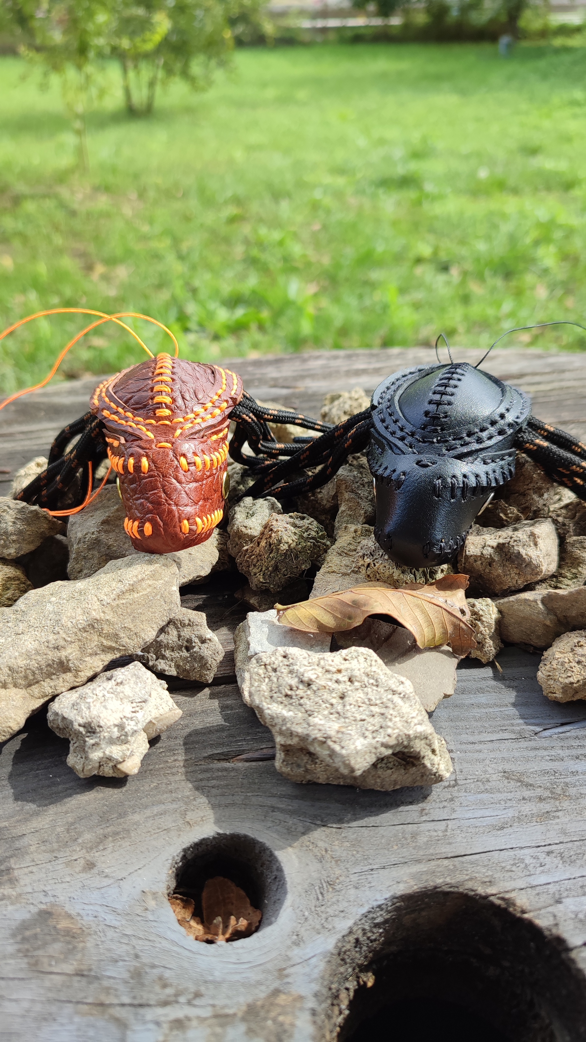 Two more predators are going hunting))) - My, Handmade, Predator (film), Needlework without process, Video, Vertical video, Longpost