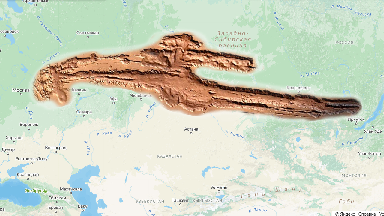 Valles Marineris is a giant canyon that occupies the distance between Moscow and Irkutsk! - My, The science, Space, Mars, Astronomy, Informative, Facts, Longpost