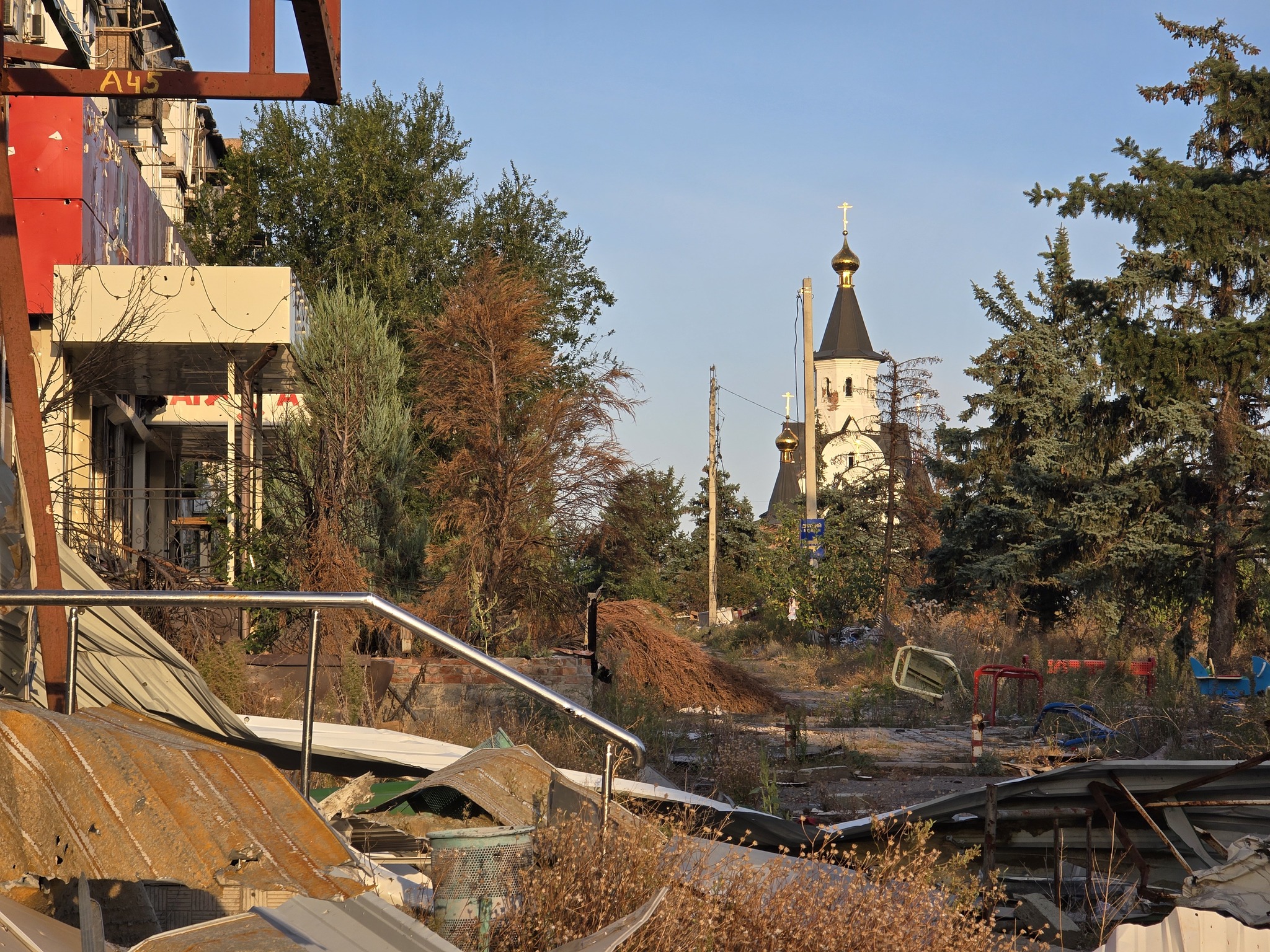 Some landscapes from there - Special operation, LPR, Longpost