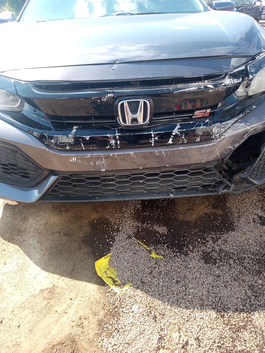 Honda vs. wall - Auto, Honda, Wall, Road accident, Longpost