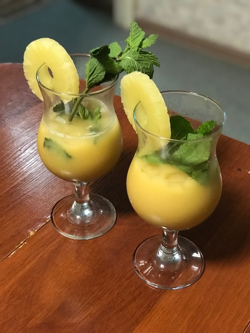 An exclusive recipe for a non-alcoholic cocktail from a neural network. Tropical Dawn - Cocktail, Soft drinks, Pineapple juice, Нейронные сети, Cooking, Recipe, Longpost