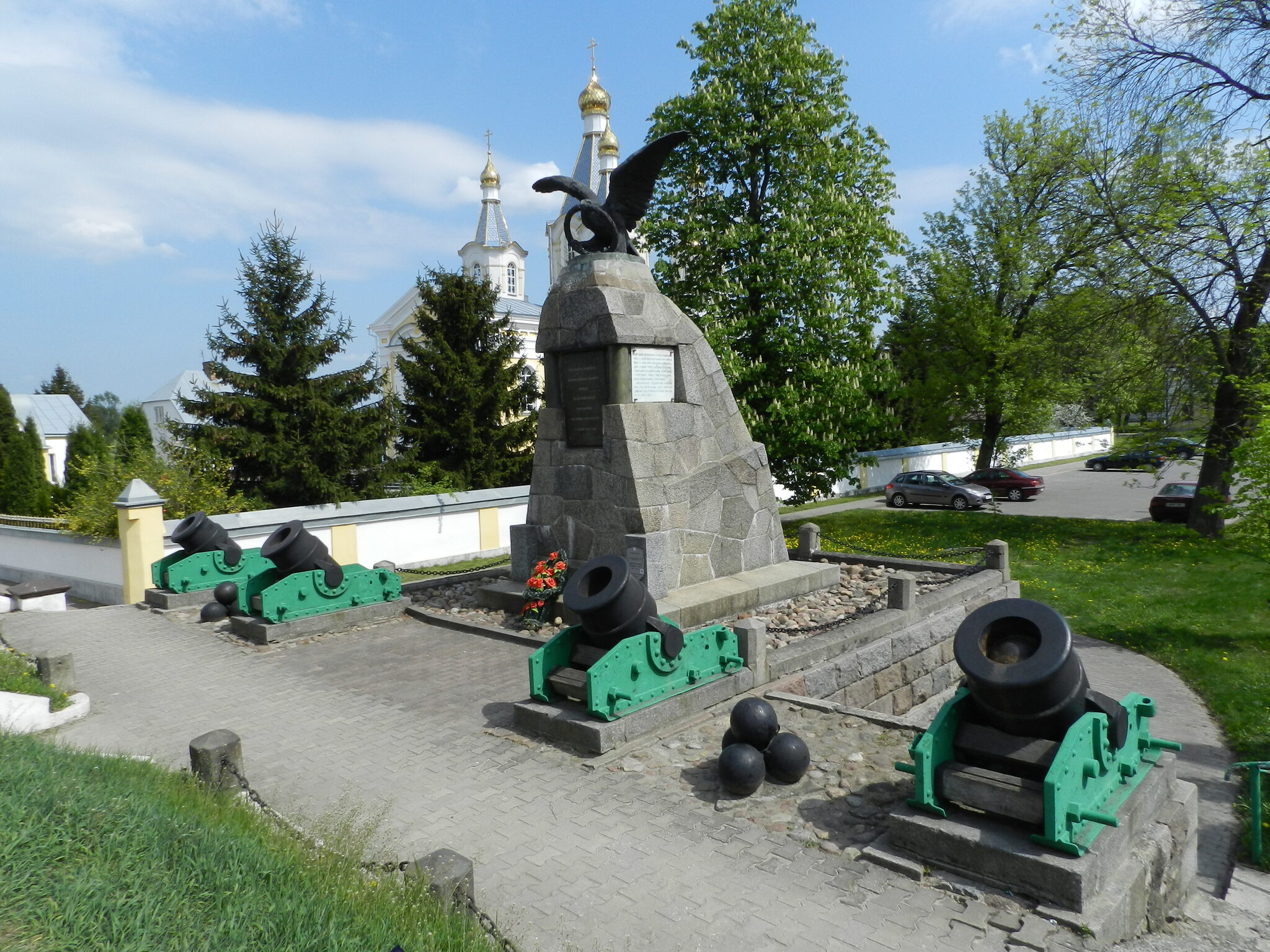 The first success of the Russian army - My, The soldiers, Heroes, Road trip, Kobryn, Republic of Belarus, Patriotic War of 1812, Monument, Longpost