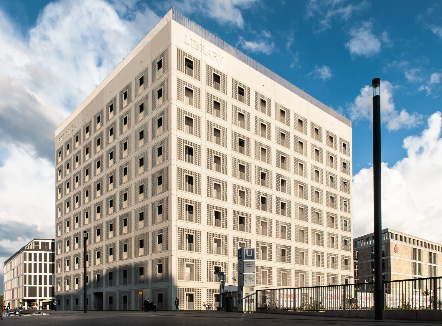 Cubic Library Stuttgart - Architecture, Building, Library, Stuttgart, Germany, Longpost