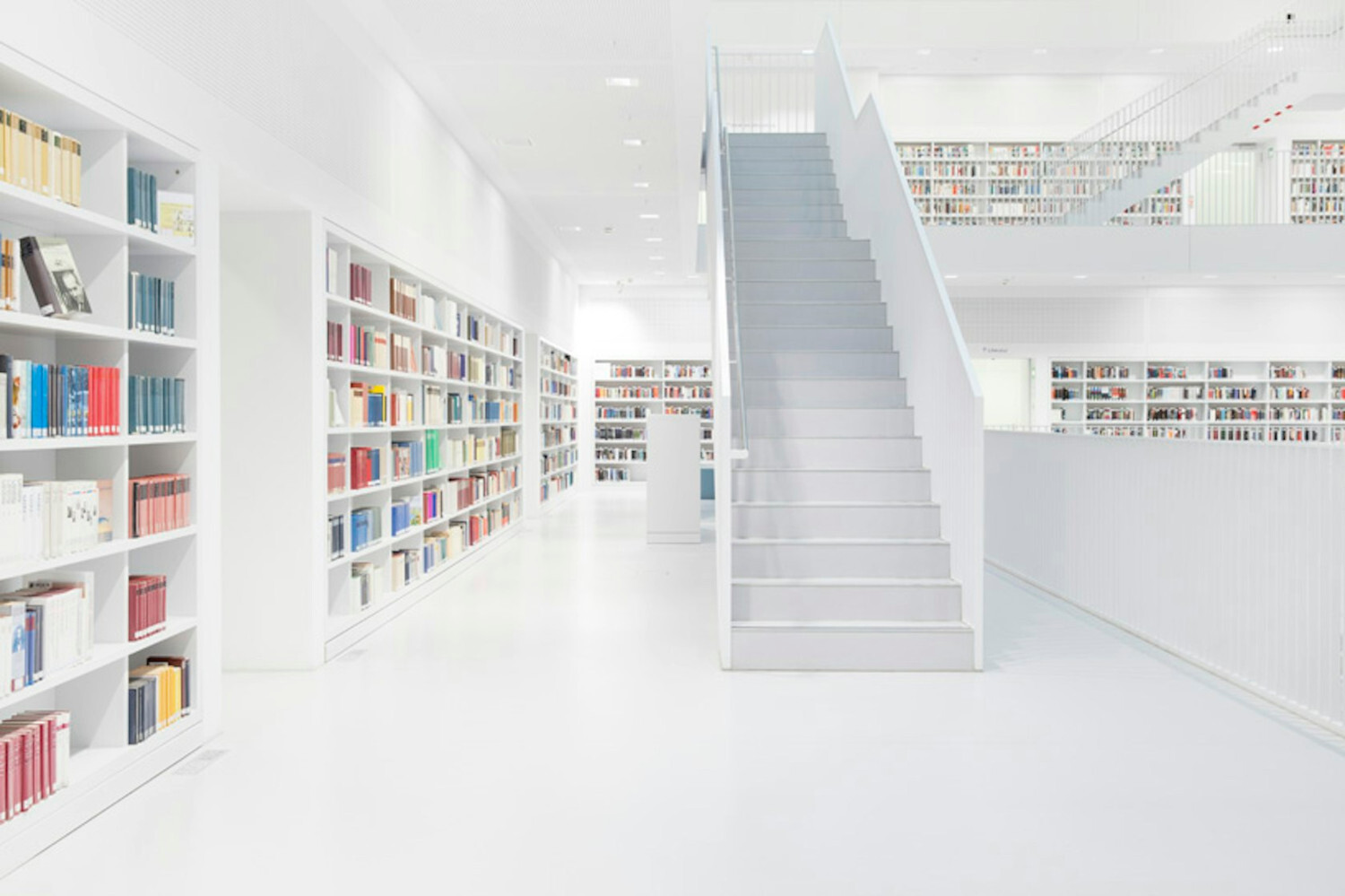 Cubic Library Stuttgart - Architecture, Building, Library, Stuttgart, Germany, Longpost