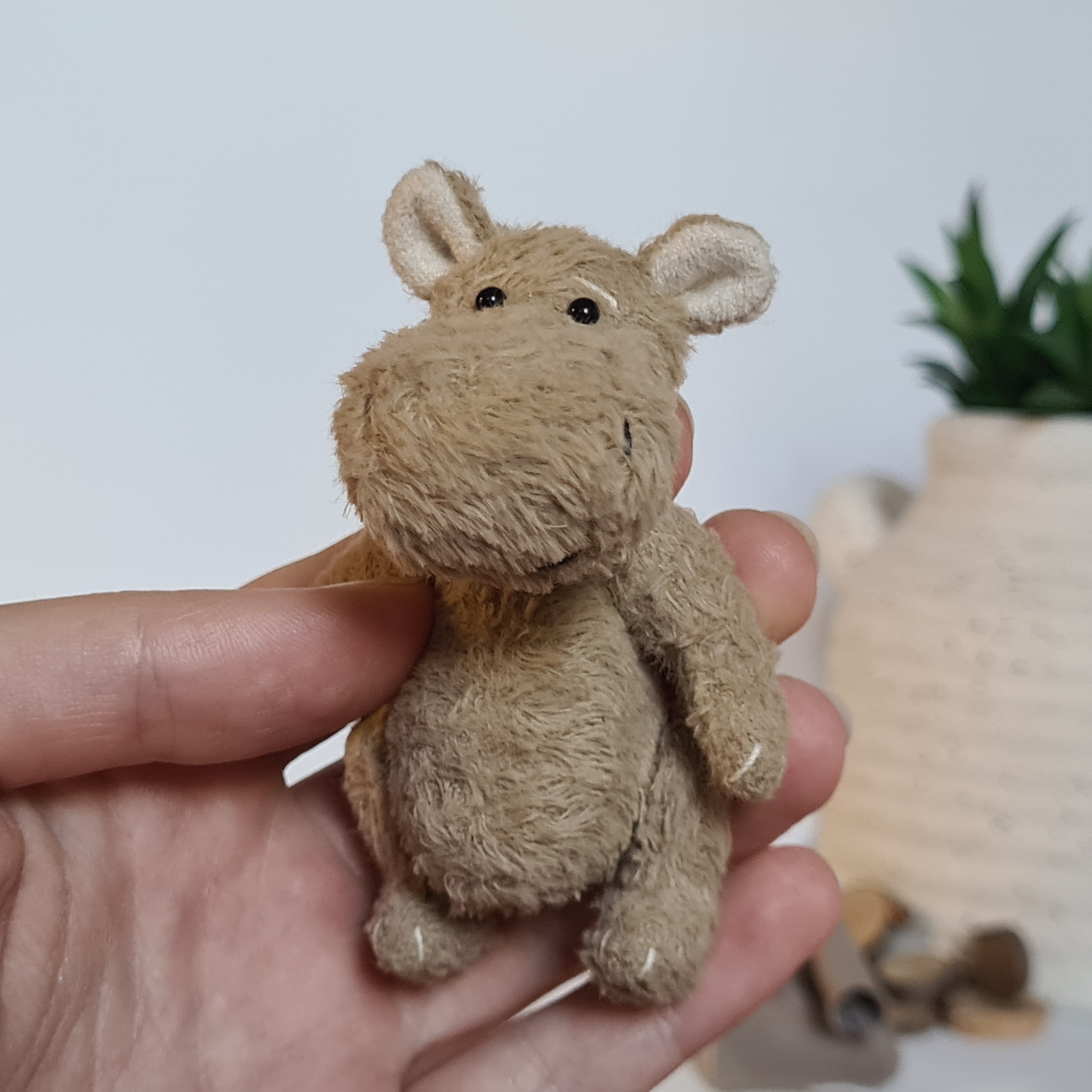 Hippo - My, Needlework, Needlework without process, Presents, Author's toy, Plush Toys, Crafts, Teddy's friends, Teddy bear, hippopotamus, Soft toy, Longpost