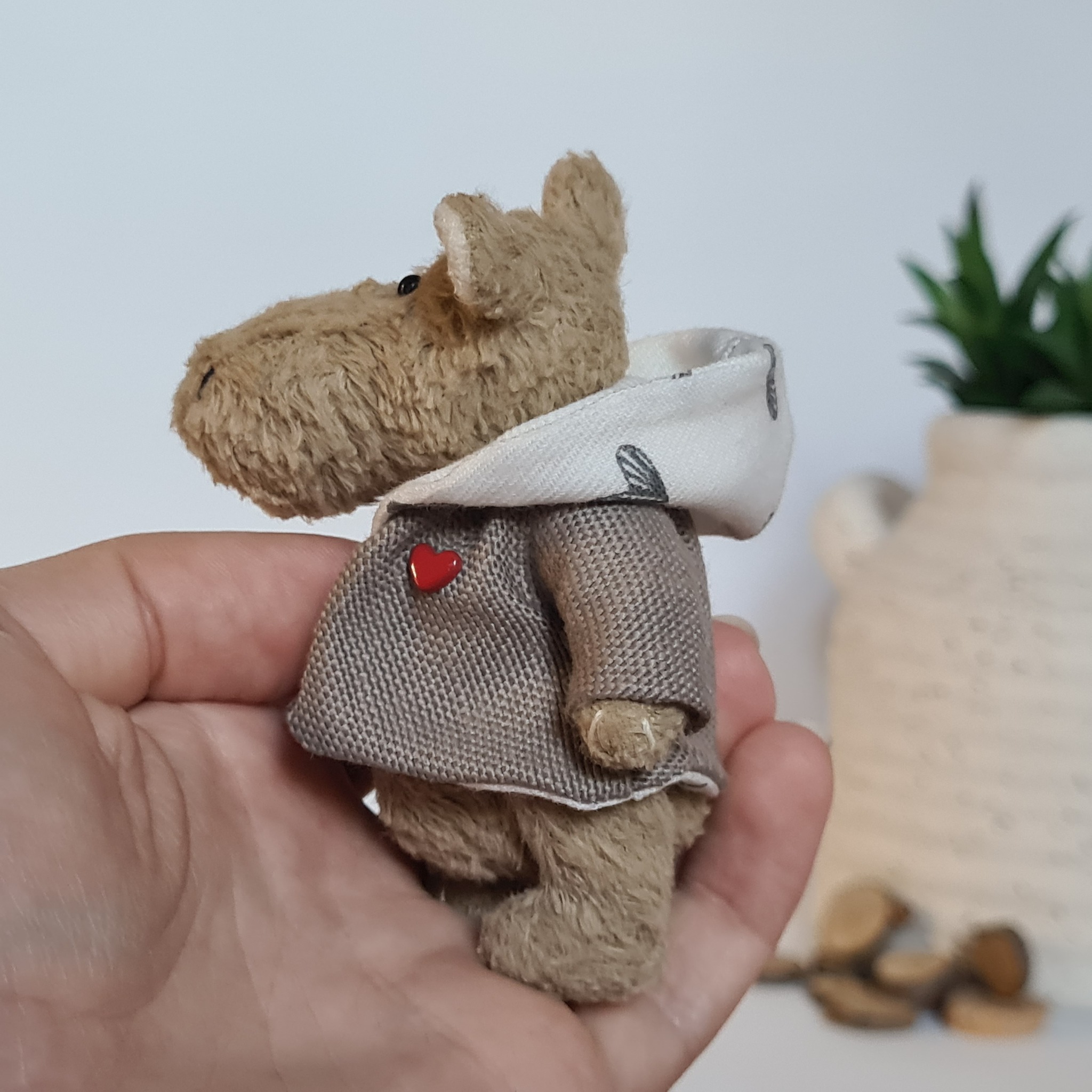 Hippo - My, Needlework, Needlework without process, Presents, Author's toy, Plush Toys, Crafts, Teddy's friends, Teddy bear, hippopotamus, Soft toy, Longpost