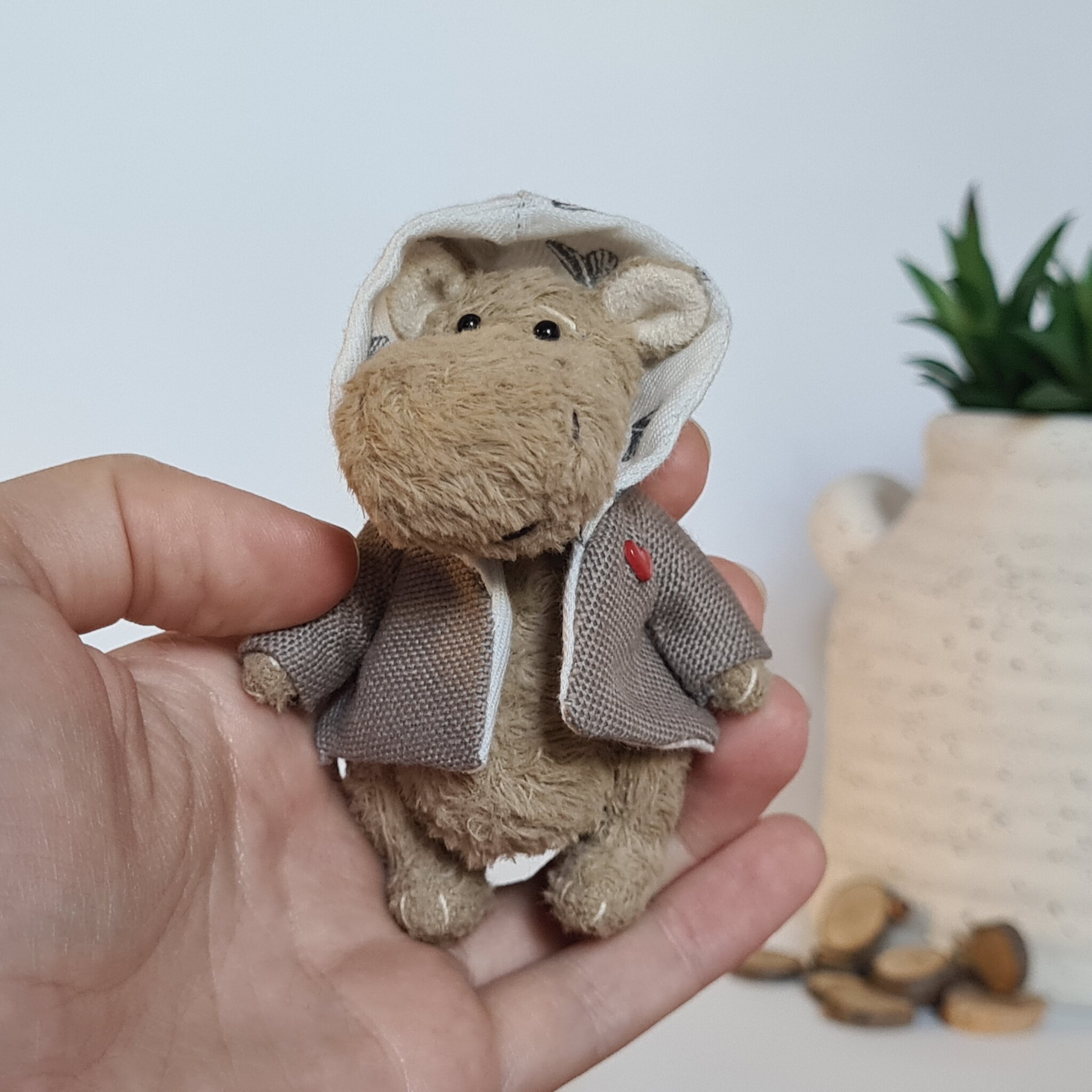 Hippo - My, Needlework, Needlework without process, Presents, Author's toy, Plush Toys, Crafts, Teddy's friends, Teddy bear, hippopotamus, Soft toy, Longpost