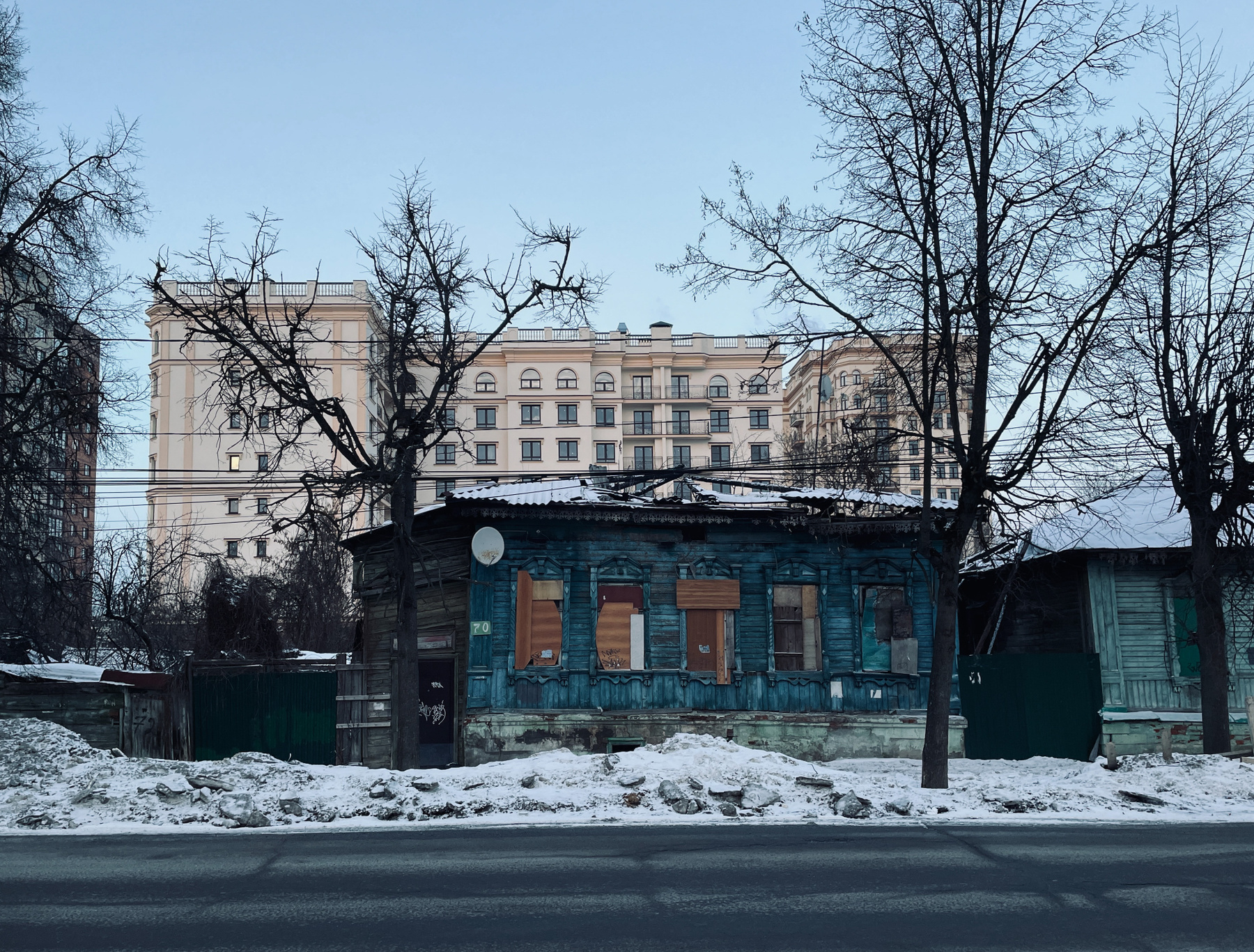 Contrast (Tula) - My, The photo, Tula, Town, Architecture