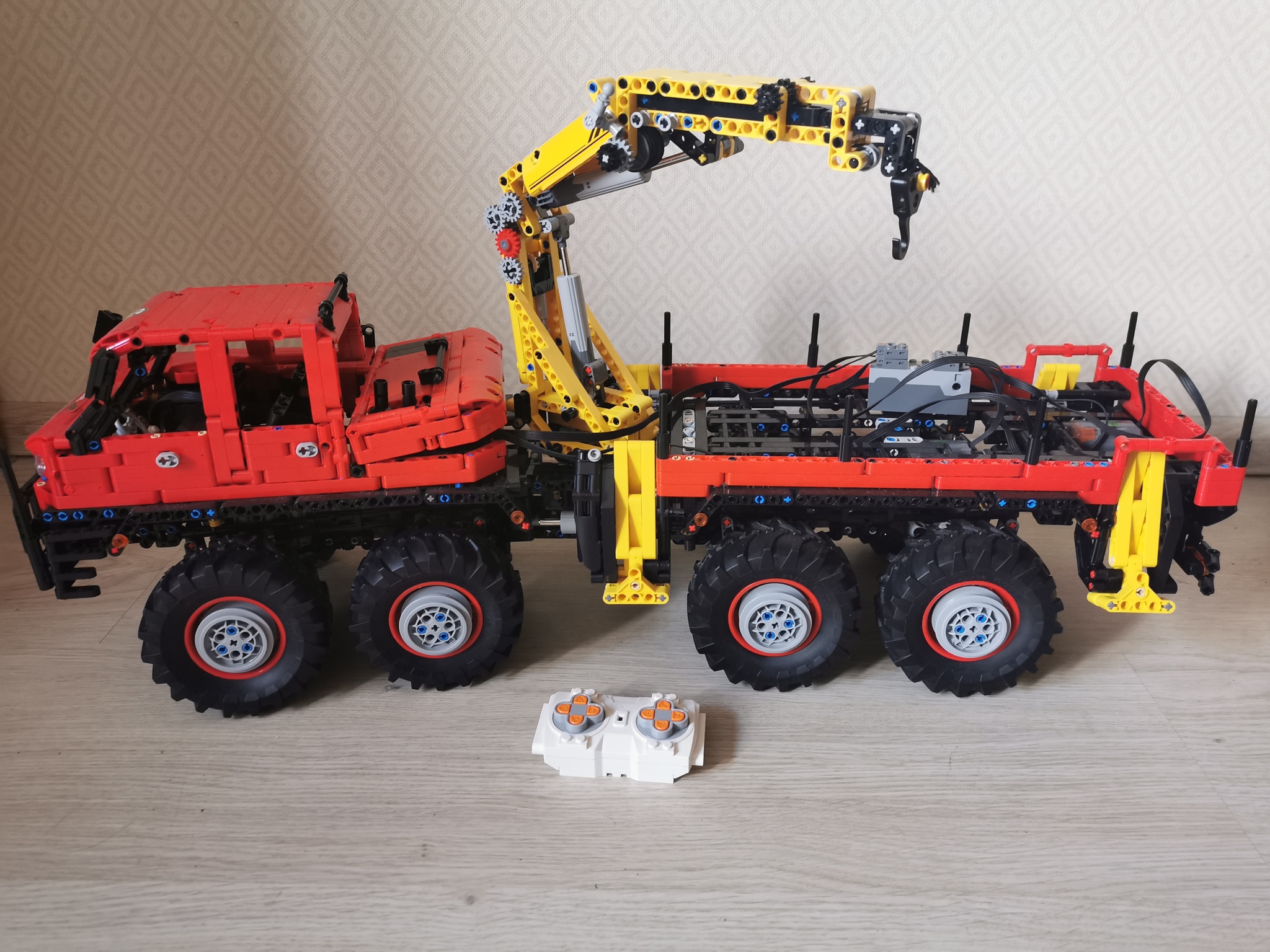 Обзор Mould King 13146 - огромного лесовоза с прицепом - Моё, LEGO technic, LEGO, Mould King, Длиннопост