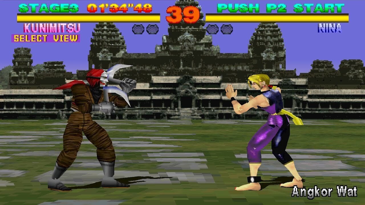 Tekken 1, 2, 3 в браузере. Серии файтингов исполнилось 30 лет - Tekken, Онлайн-Игры, Ретро-Игры, Playstation, Psone, Carter54, Эмулятор, Браузерные игры, Telegram (ссылка), Длиннопост