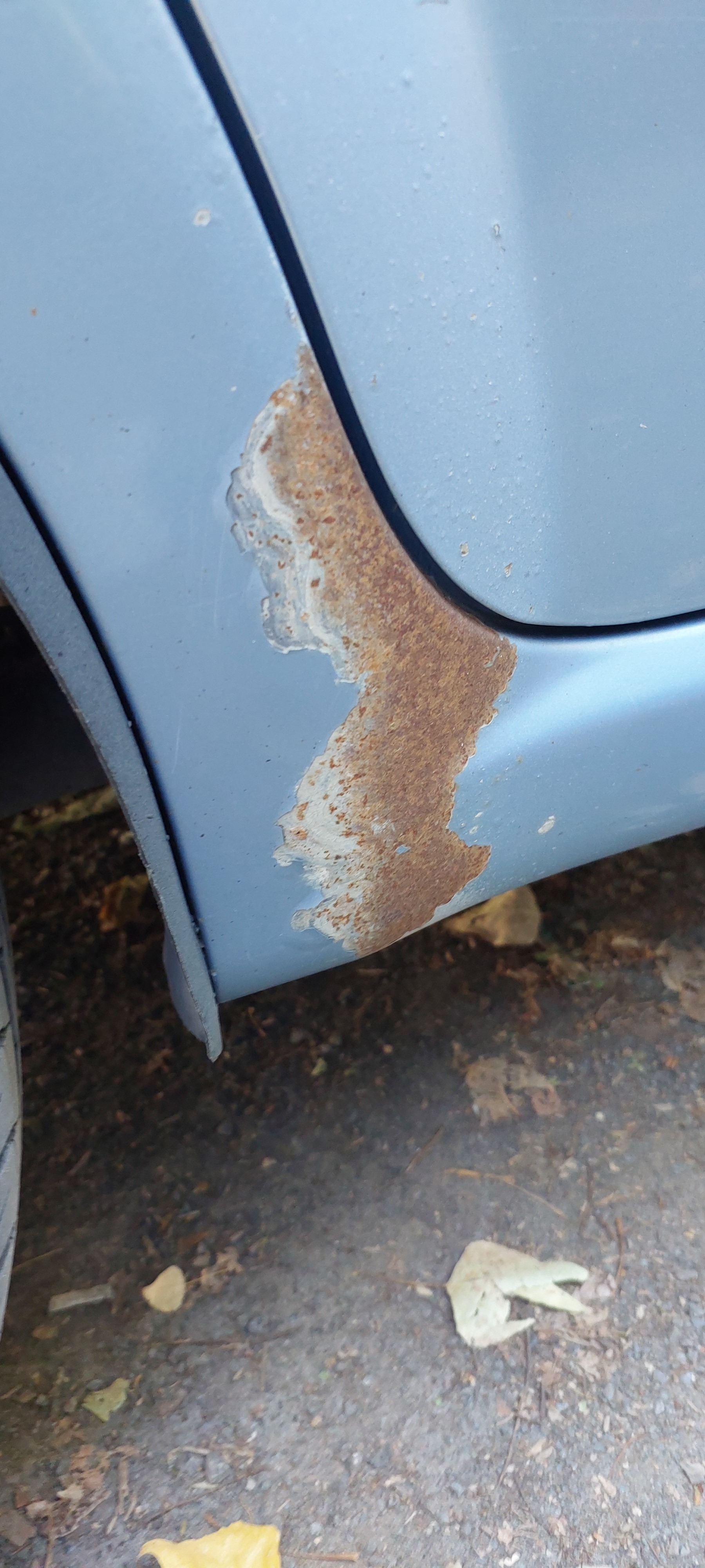 Preparing for the rainy season - My, Auto, Chevrolet, Rust, Painting, Body, Longpost