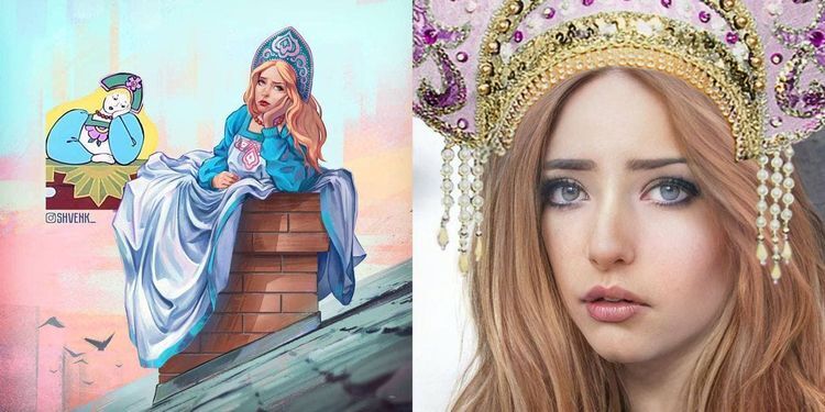 Neural network turns Soviet cartoon characters into people, showing how they might look in real life - Neural network art, Images, beauty, Longpost