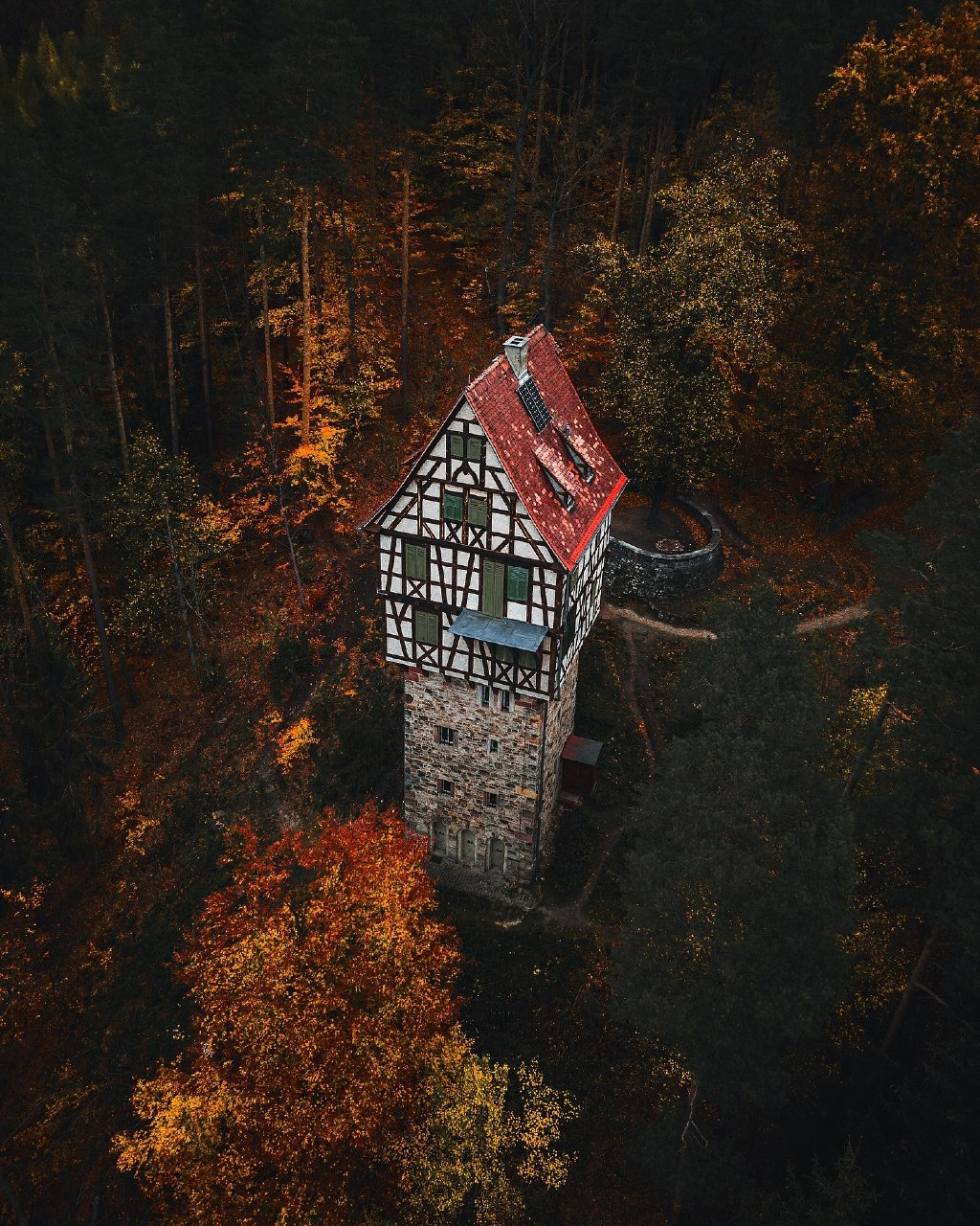 Imagine living in a house like this - House, Forest, Longpost