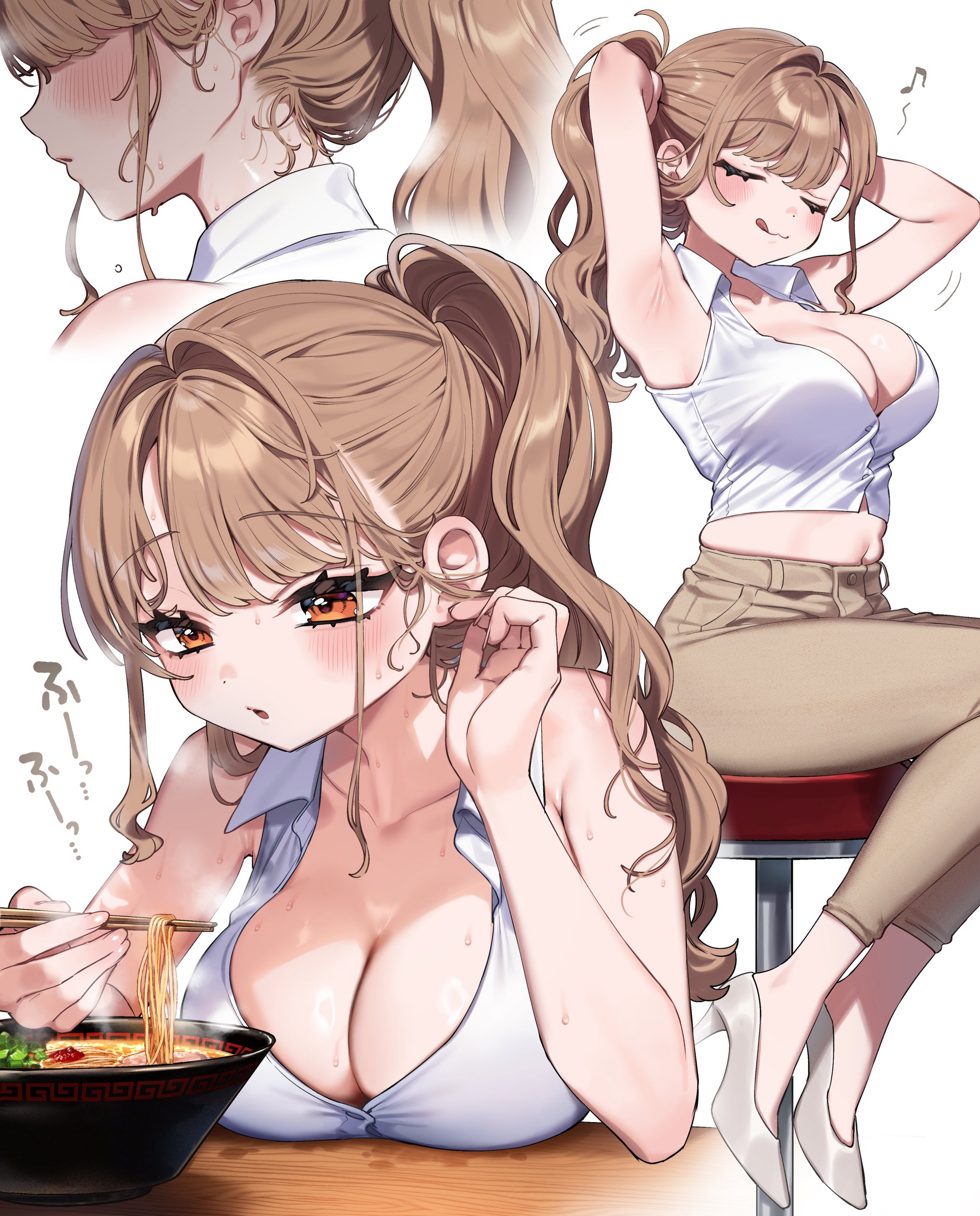 Time for a snack - Anime art, Anime, Original character