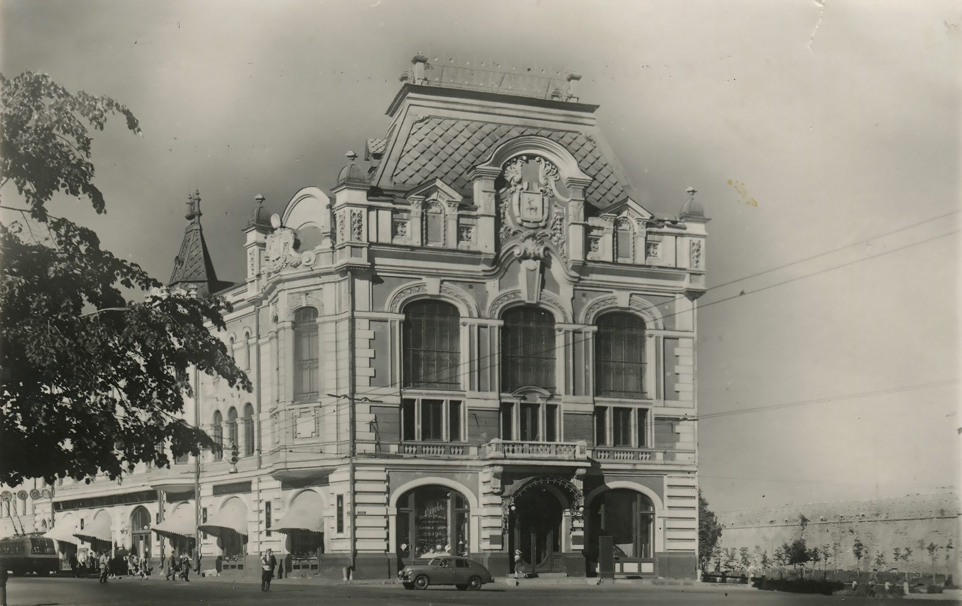 Город Горький, 1953 год - Нижний Новгород, Фотография, История города, Открытка, Длиннопост