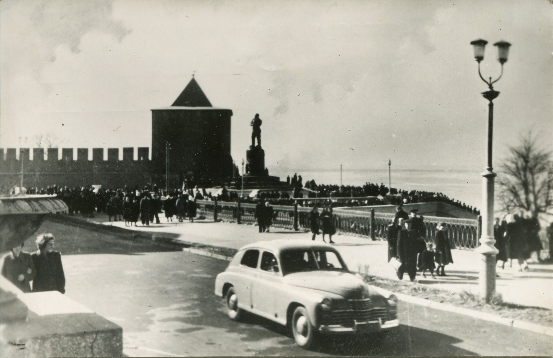 Город Горький, 1953 год - Нижний Новгород, Фотография, История города, Открытка, Длиннопост