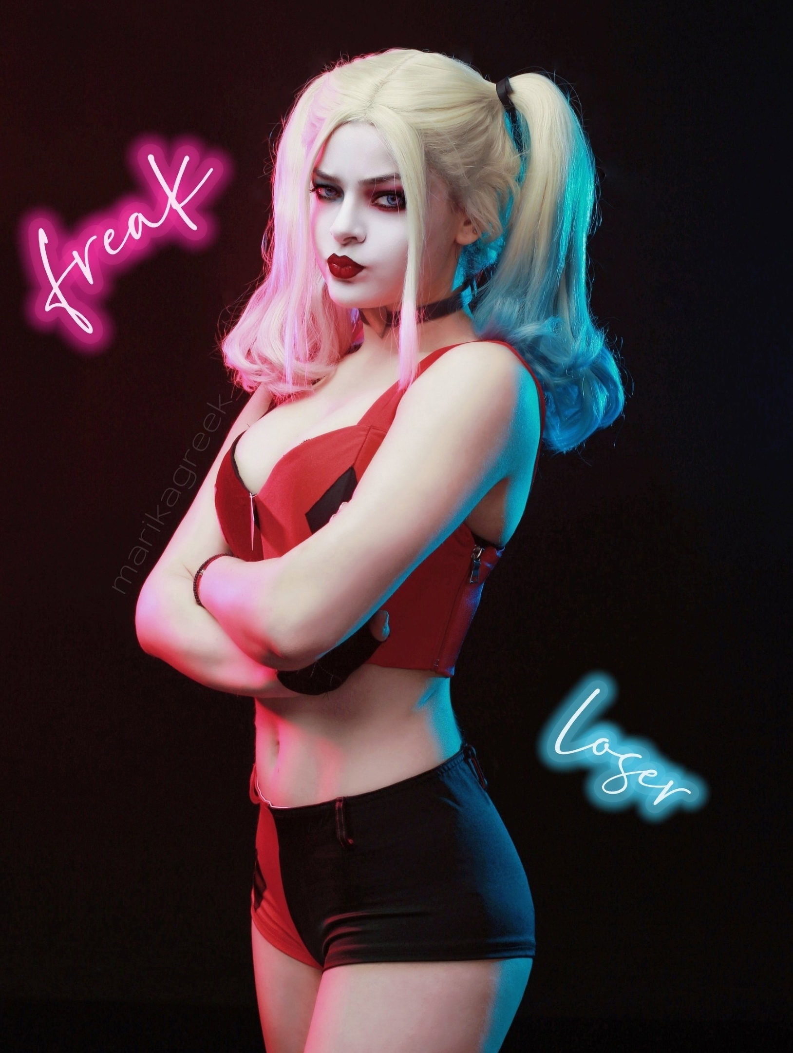 Harley Quinn (MarikaGreek) - Фотография, Фотосессия, Косплееры, Косплей, Харли Квинн, DC Comics, Длиннопост