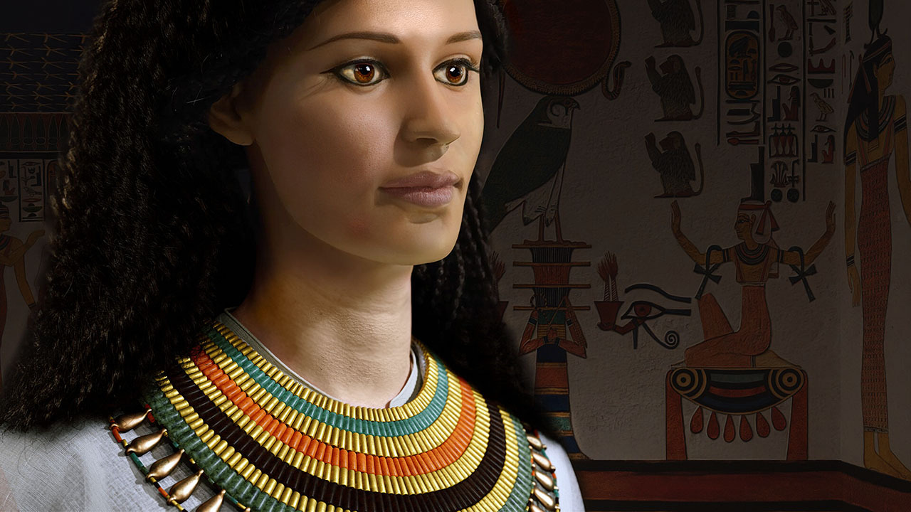 A Mysterious Look Through the Millennia: How I Dressed the Beautiful Meritamon - My, History (science), Nauchpop, Ancient artifacts, Archeology, Antiquity, Ancient Egypt, Ancient world, Longpost