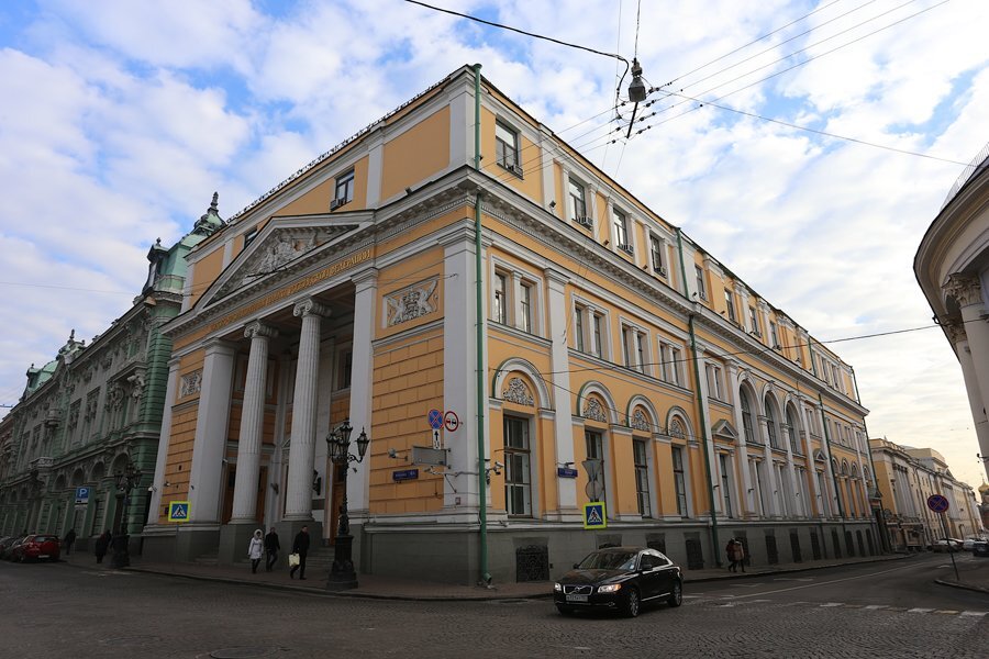 The historic building of the stock exchange on Ilyinka - Building, Architecture, Moscow, History, Telegram (link), Longpost