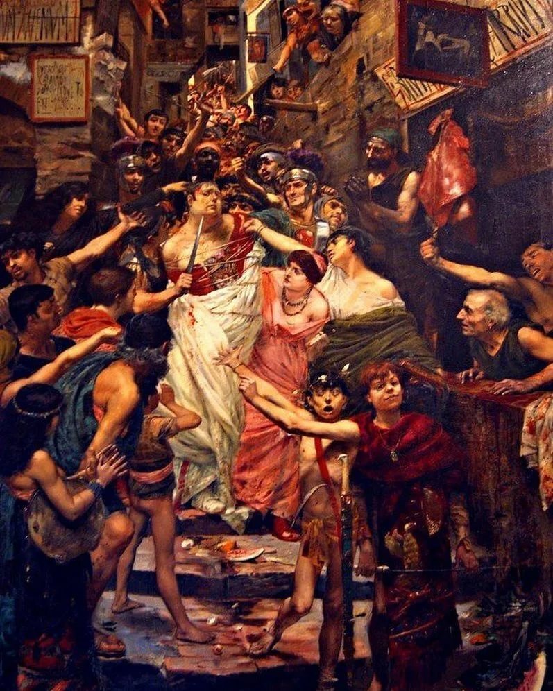 The Death of the Glutton Emperor - Ancient Rome, Power, People, Death, Excesses, Gluttony, Negative