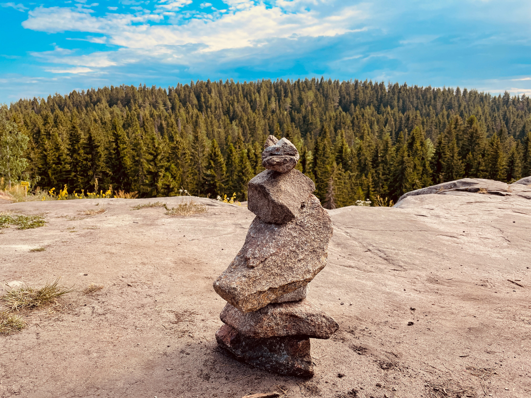 Over the forest abyss - My, The photo, Nature, Карелия, The abyss