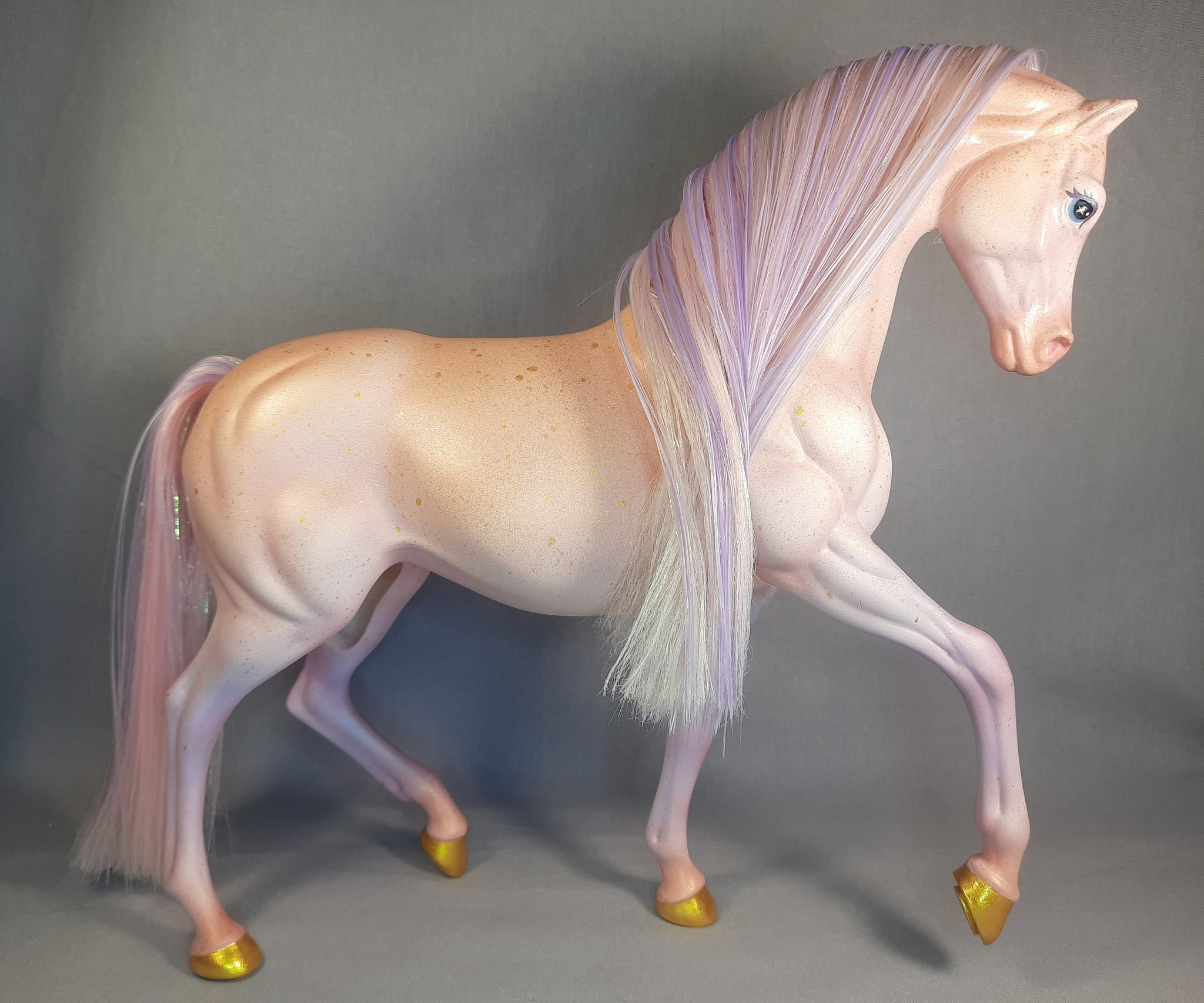 Restoration of the 1991 Mattel Horse, Crystal - My, Painting, Needlework, Toy horse, Recovery, Restoration, Longpost, Needlework with process, Horses, Toys, Doll, Mattel, Hooves