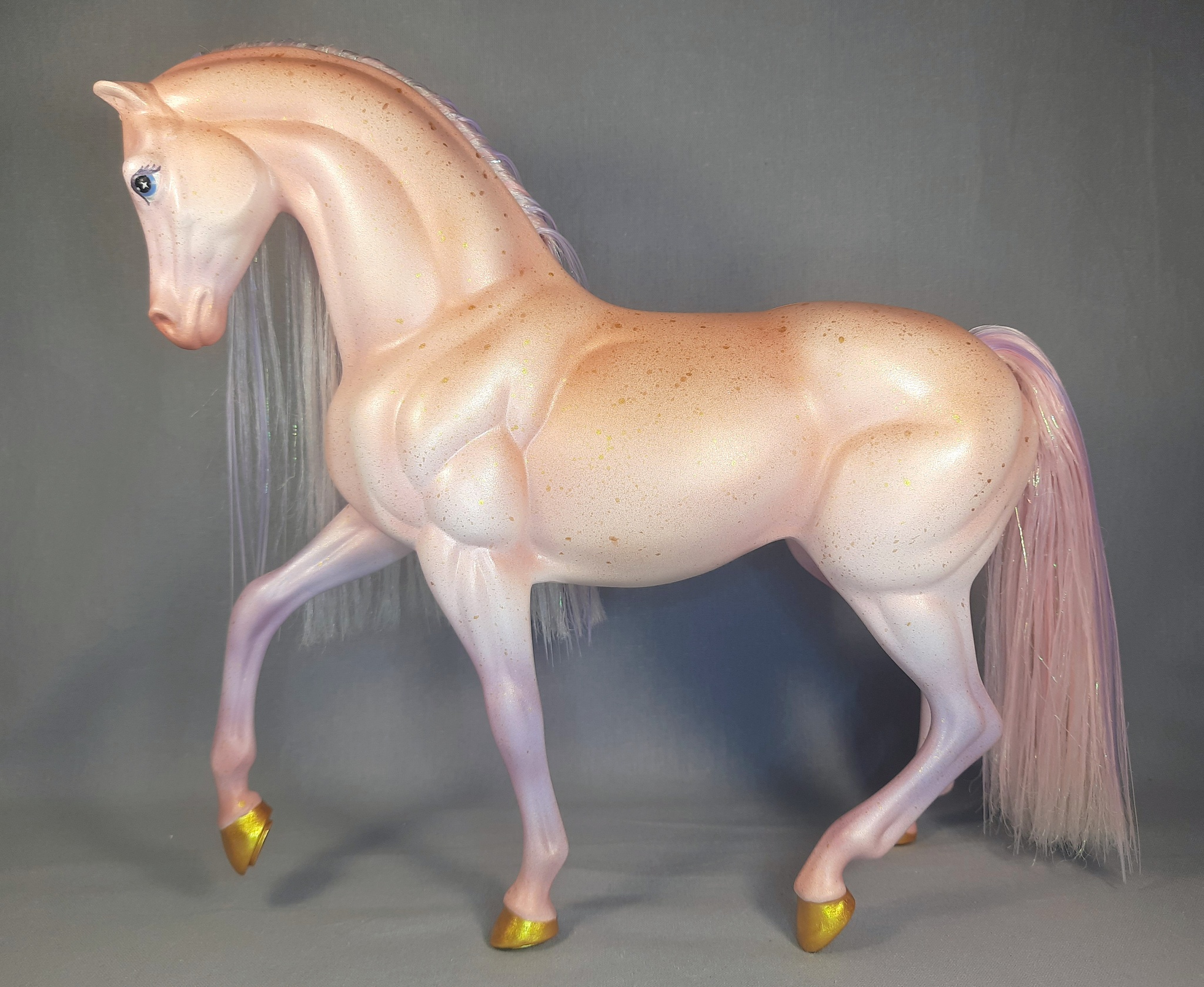 Restoration of the 1991 Mattel Horse, Crystal - My, Painting, Needlework, Toy horse, Recovery, Restoration, Longpost, Needlework with process, Horses, Toys, Doll, Mattel, Hooves