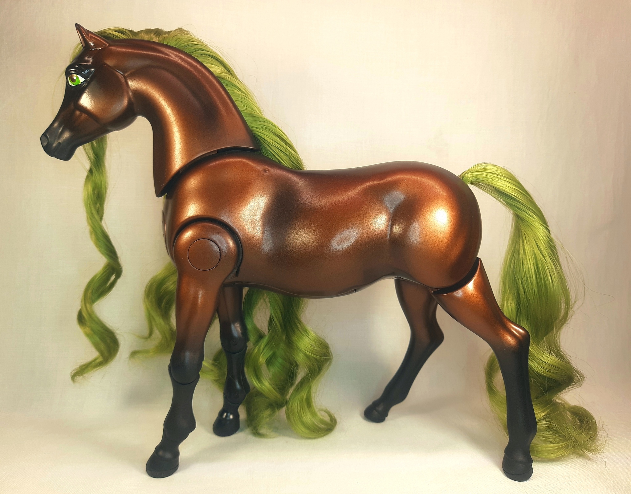 Restoring the interactive horse - My, Painting, Needlework, Toy horse, Recovery, Restoration, Longpost, Needlework with process, Horses, Toys, Doll, Mattel, Hooves