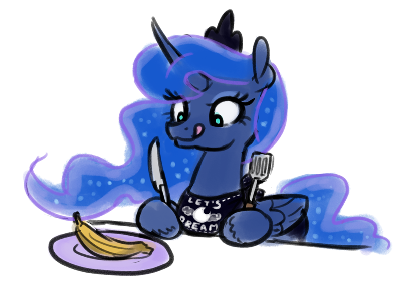 Lunch for a Princess - My little pony, PonyArt, Princess luna, King-Kakapo