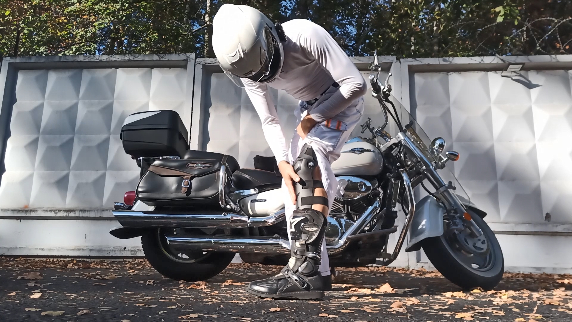 About knee pads in motorcycle pants - My, Equipment, Moto, Motorcyclists, Motorcycle season, Motorcycle travel, Video, Longpost, Telegram (link)