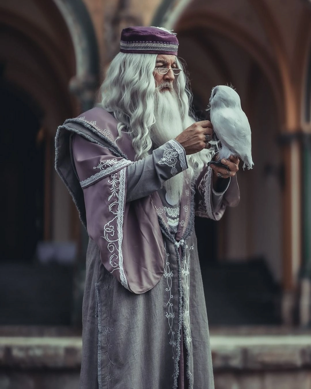 Albus Dumbledore | Character from the Harry Potter universe - Cosplay, Albus Dumbledore, Harry Potter, Joanne Rowling, Movies, The photo, Instagram (link), Longpost, Hermione