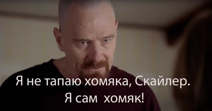 Про хомяков - Юмор, Картинка с текстом, Hamster Kombat, Breaking Bad, Мемы, Уолтер Уайт