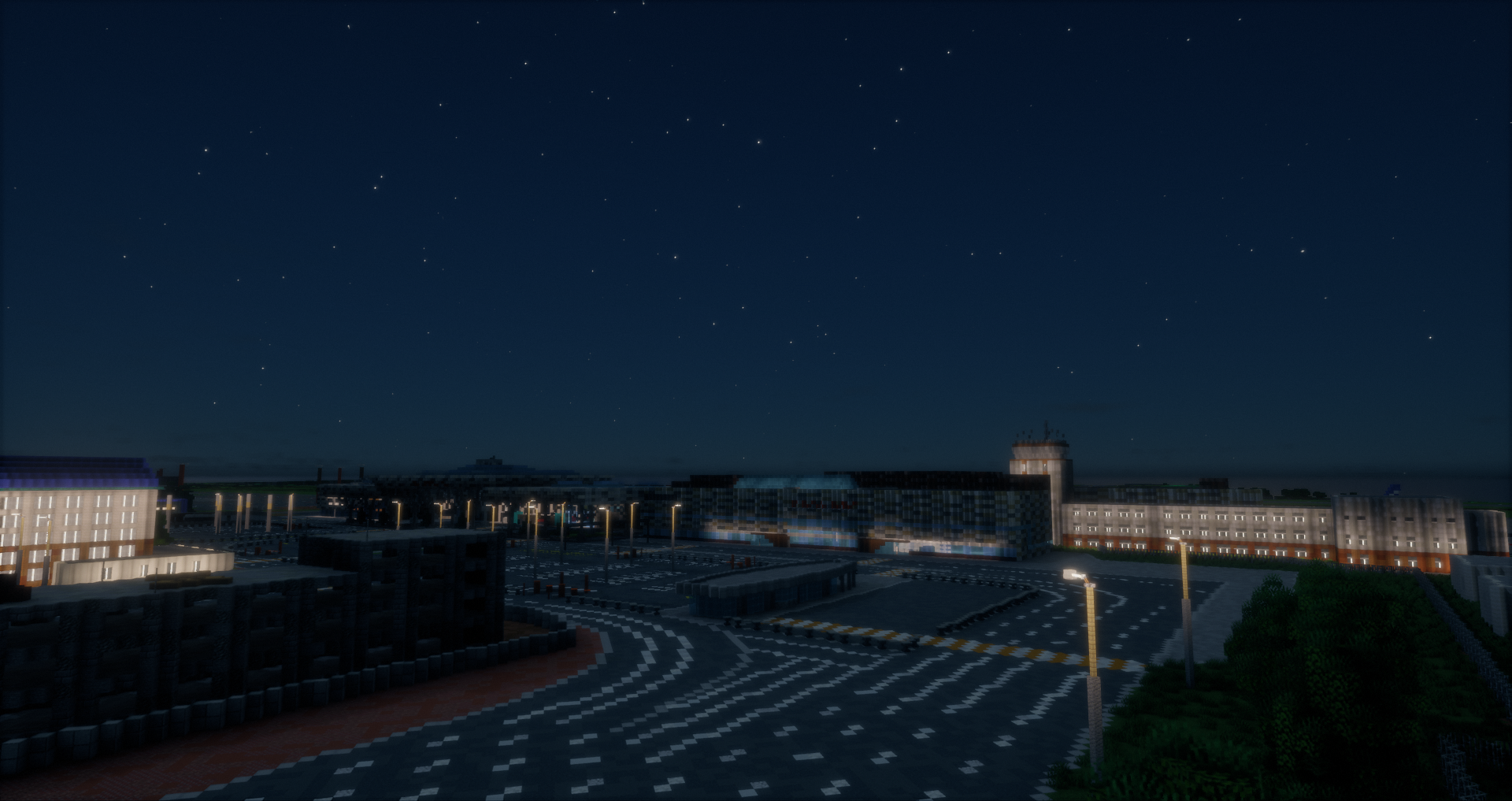 I built Ufa airport in Minecraft 1 to 1! - My, Minecraft, Building, The airport, Ufa, Bashkortostan, Architecture, Town, Urbanism, Longpost