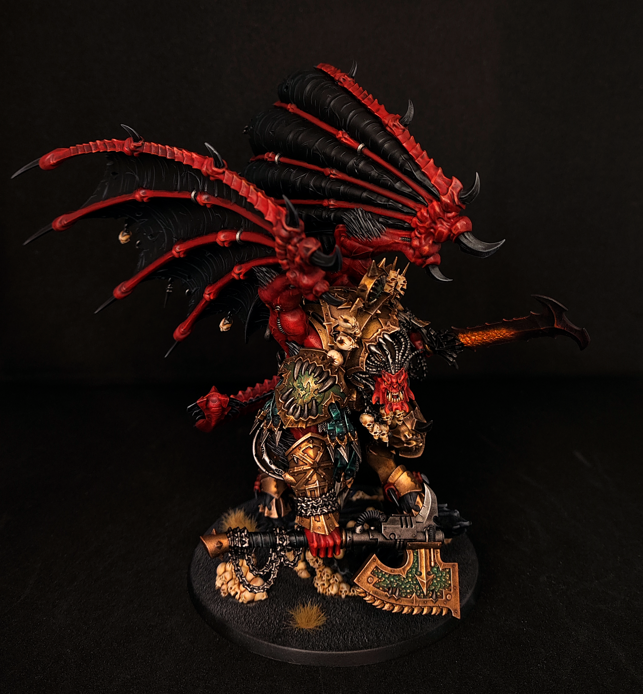 Evil Ronald - My, Wh miniatures, Painting miniatures, Warhammer 40k, Warhammer, Angron, Longpost