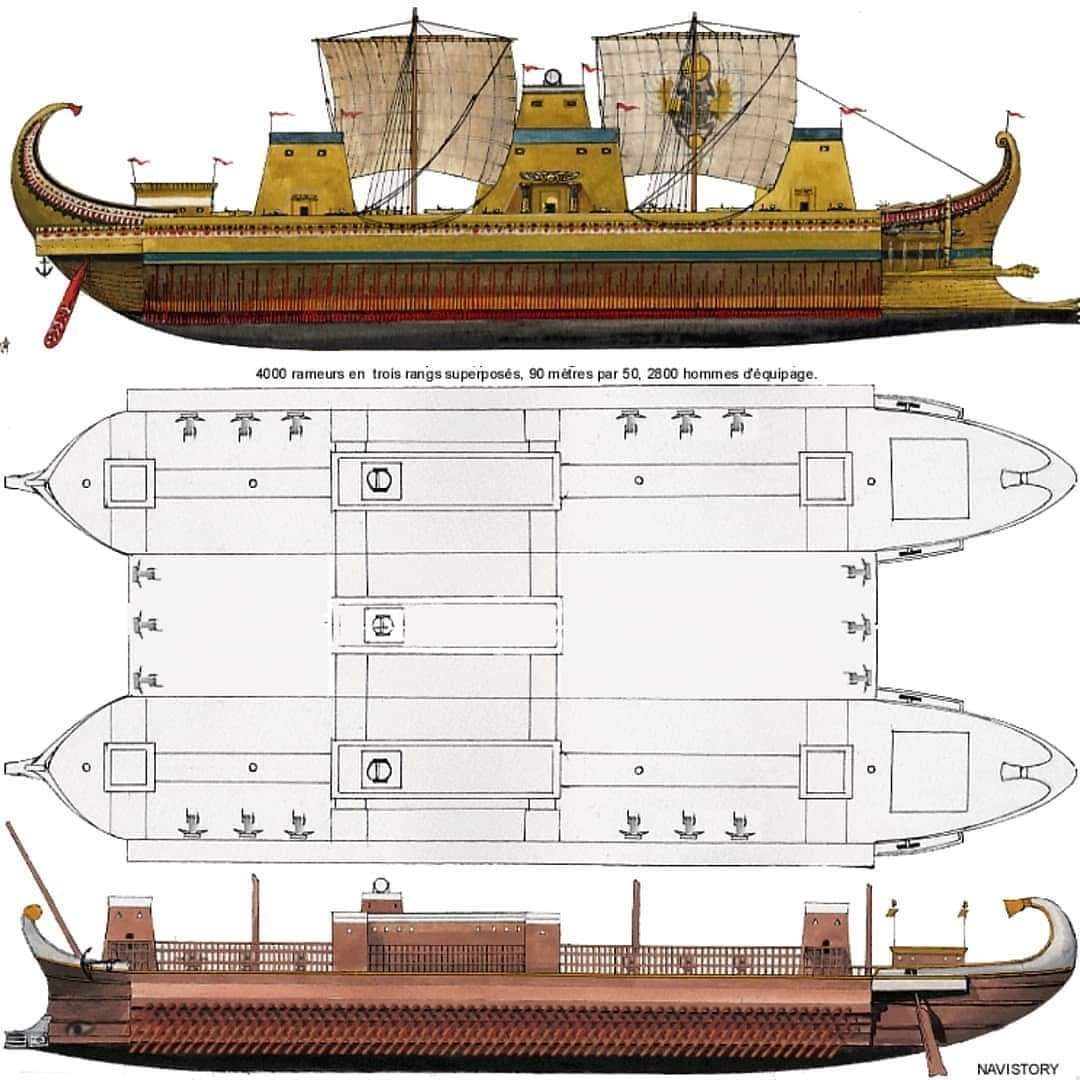 Antique Titanic. Tesseracontera - Antiquity, Antiquity, Ship, Hellenism, Longpost