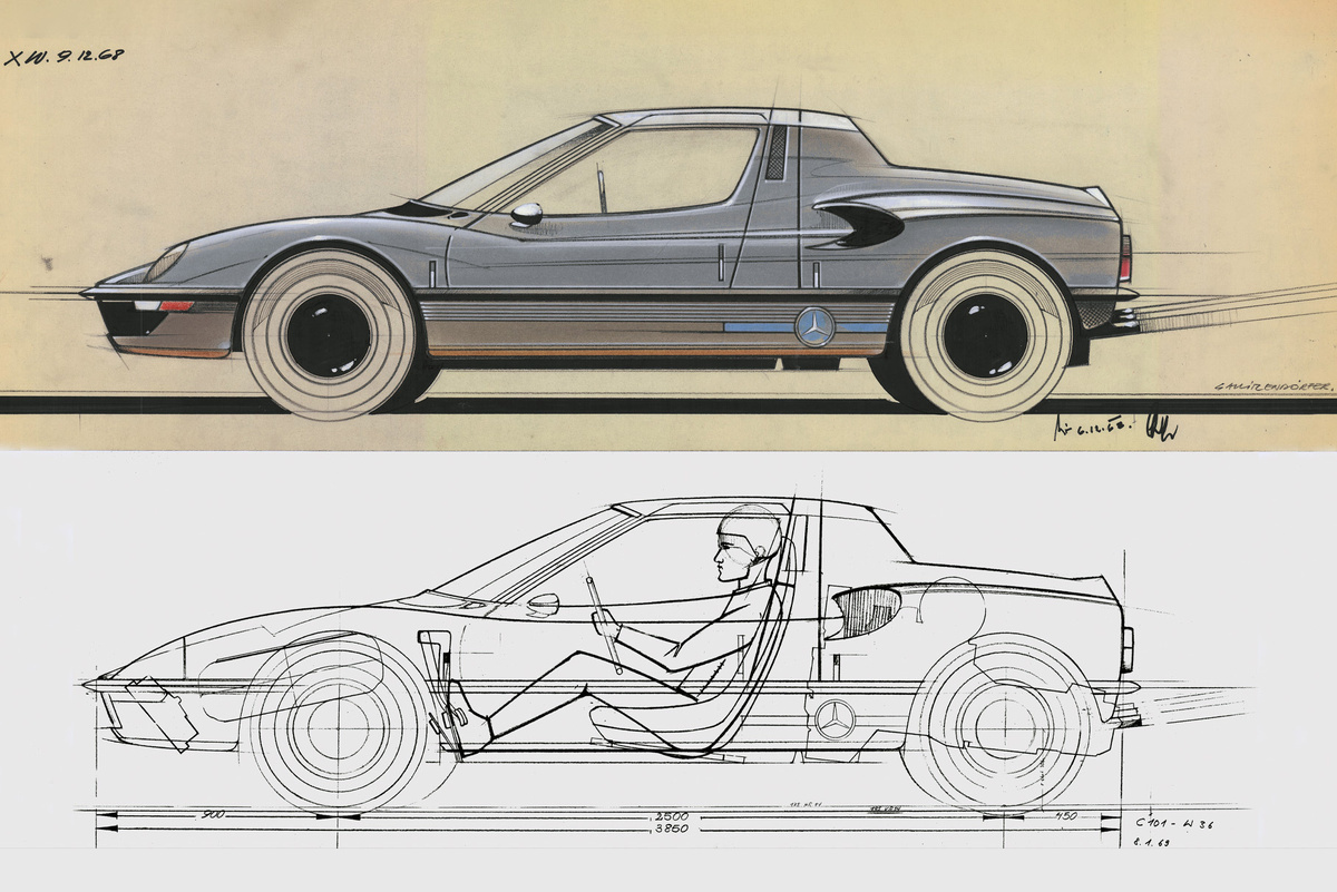 Mercedes-Benz C111: The Concept That Wouldn't Go Away. 55 Years of the Famous Supercar That Never Made It into Production - Auto, Technics, Inventions, Car history, Want to know everything, Mercedes, Retro car, Tuning, Engine, Автоспорт, Longpost