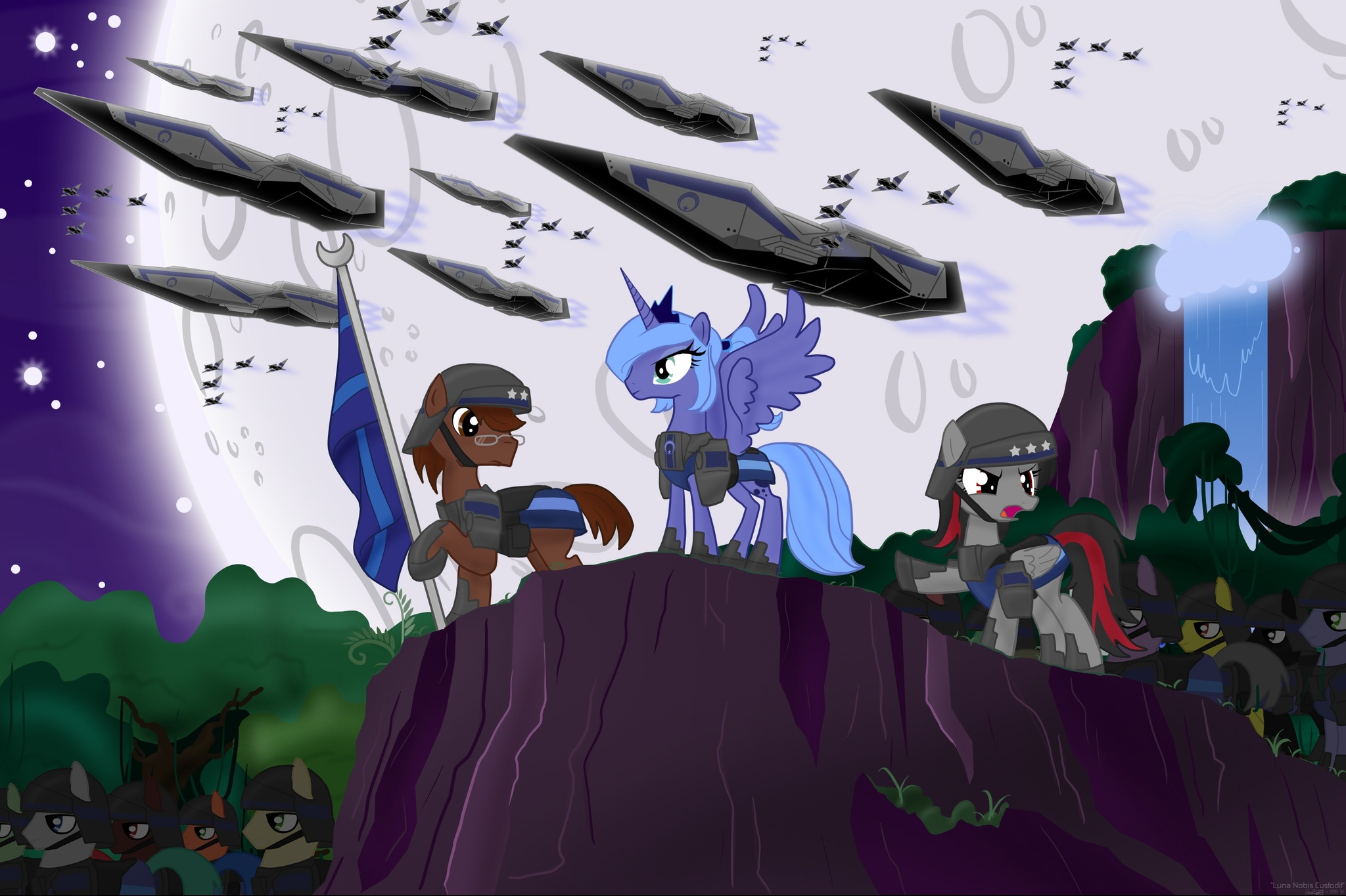 The Republic needs you! - My little pony, New lunar Republic, Princess luna