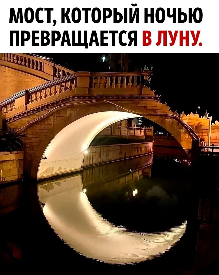 The ratio of beauty - beauty, Night shooting, Picture with text, Bridge, Reflection, Repeat