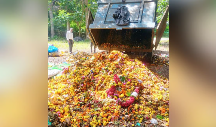 50 tons of flower waste turned into incense - Ecology, Garbage, Scientists, The science, Research, India, Waste recycling, Longpost